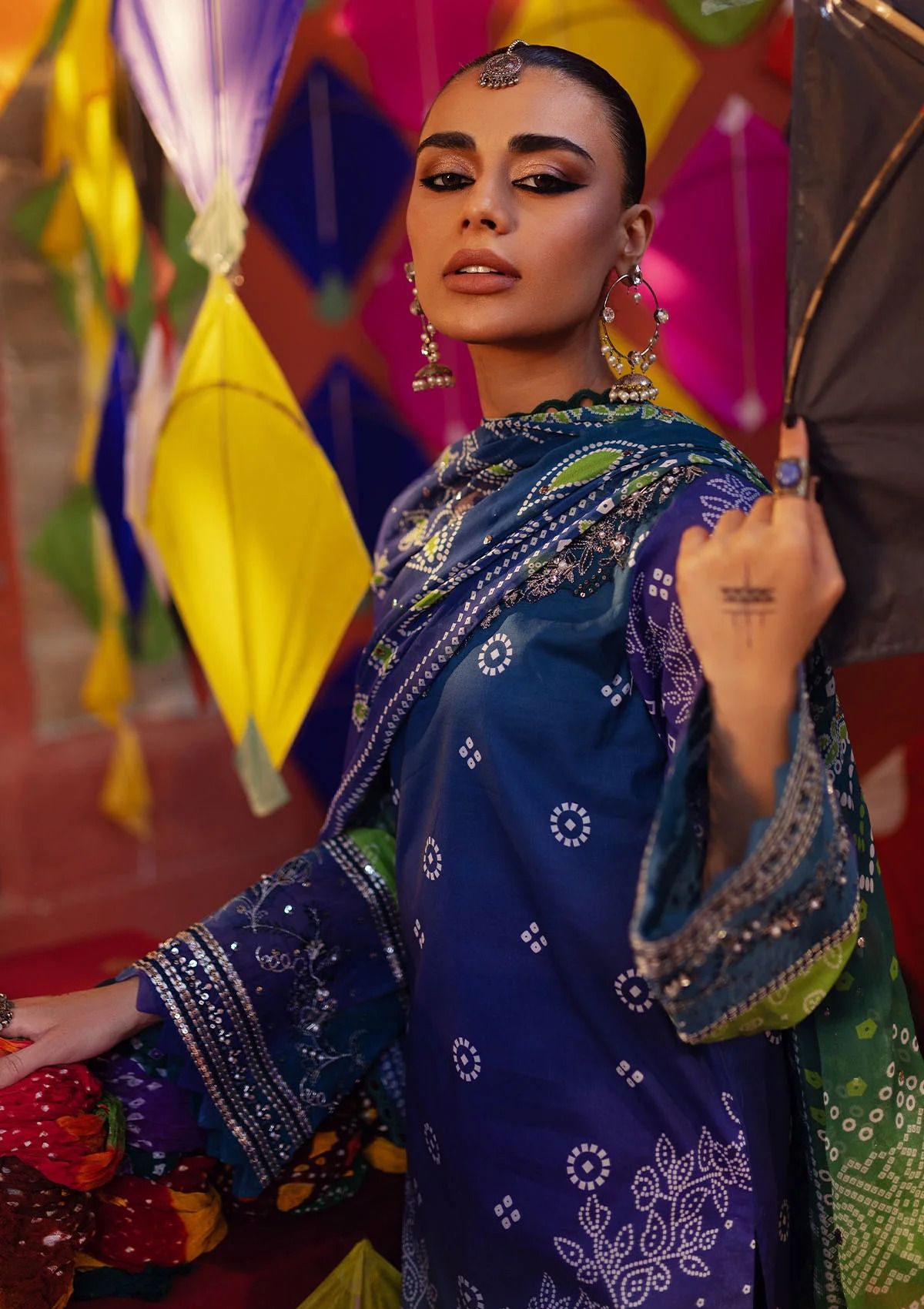 Lawn Collection - Nureh - Bazaar - Hand Embellished - NS24#133 - Official Nureh - Agha Fabrics UK