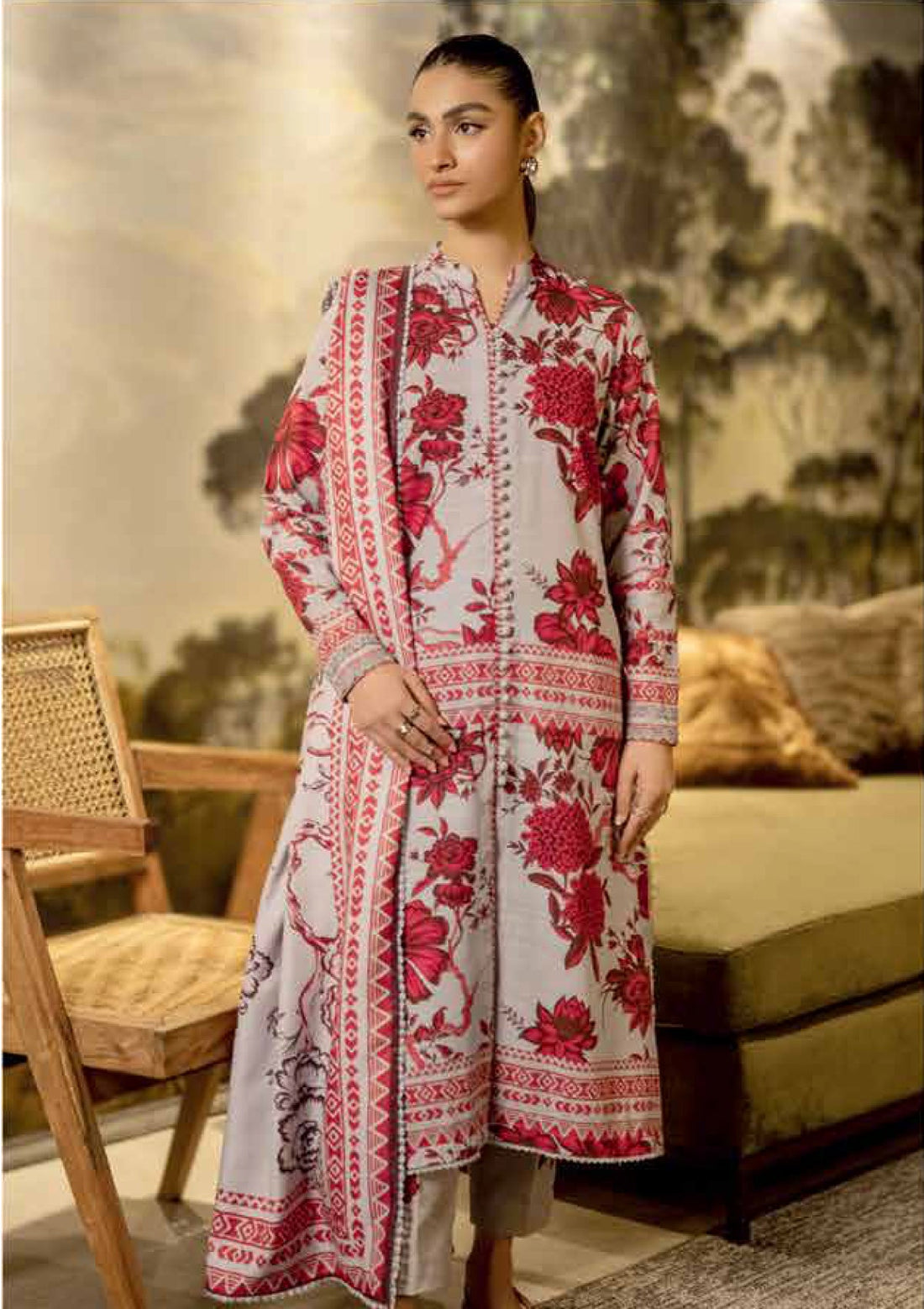 Winter Collection - M.Basics - Mirage - MBM#03A - Official M.Basics - Agha Fabrics UK