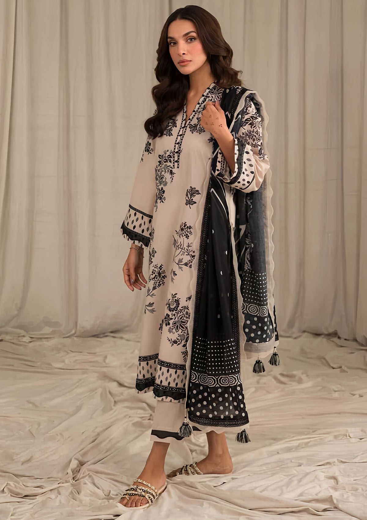Lawn Collection - Sahar - Print Edit - 3 Pcs - S24-PL-V1-07