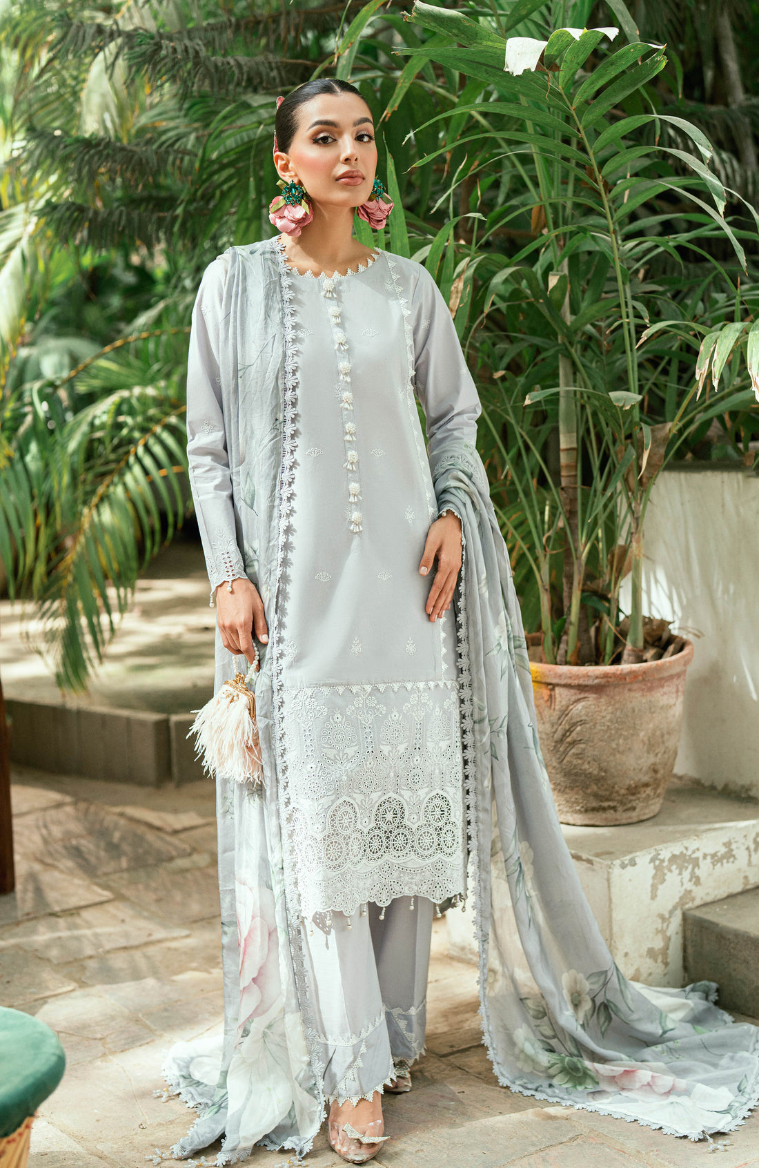 Al zohaib | Laserkari Premium Edition 25 | LKP-25-04 E - Official Al zohaib - Agha Fabrics UK