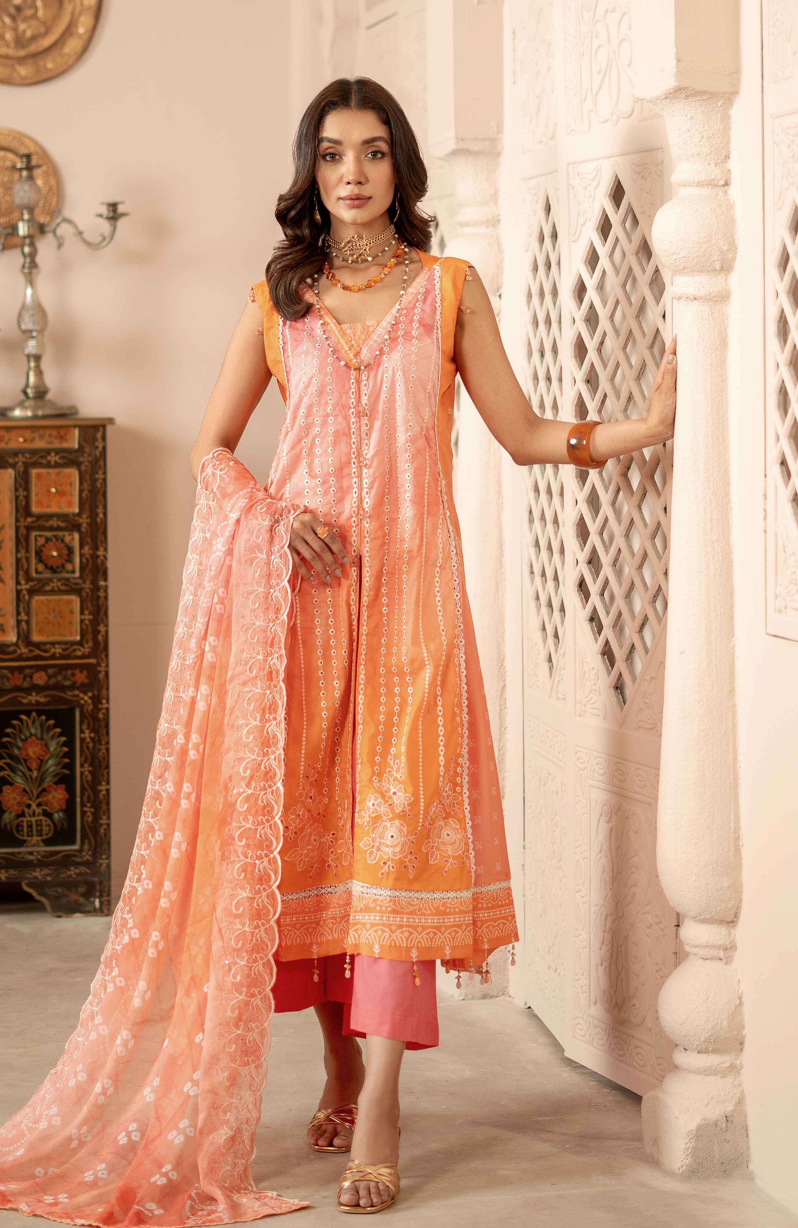 Al Zohaib | Sunshine Bloom Premium Lawn 25 | SBP-25-04 - Official Al Zohaib - Agha Fabrics UK