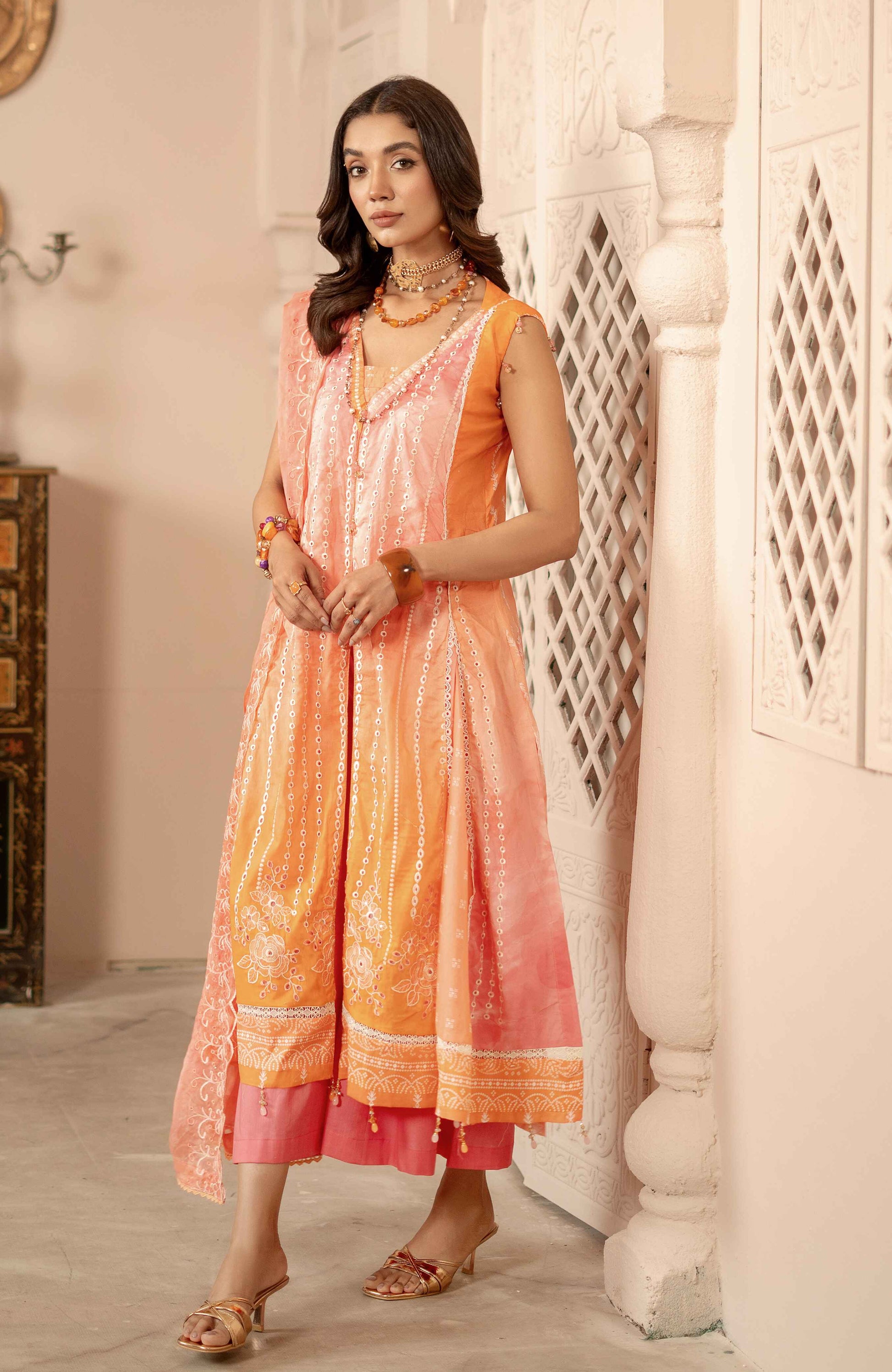 Al Zohaib | Sunshine Bloom Premium Lawn 25 | SBP-25-04 - Official Al Zohaib - Agha Fabrics UK