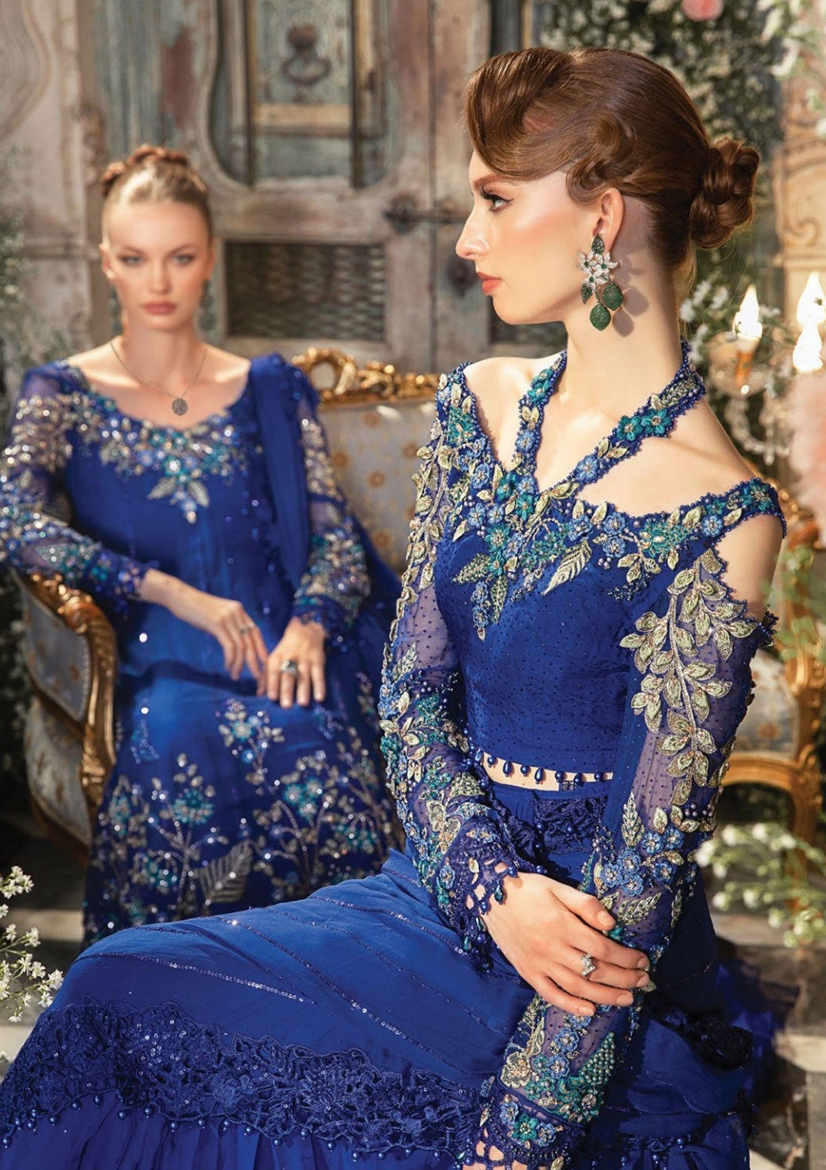 Formal Collection - Maria B - Mbroidered - Wedding Edition - MB23#4 - Official Maria B - Agha Fabrics UK