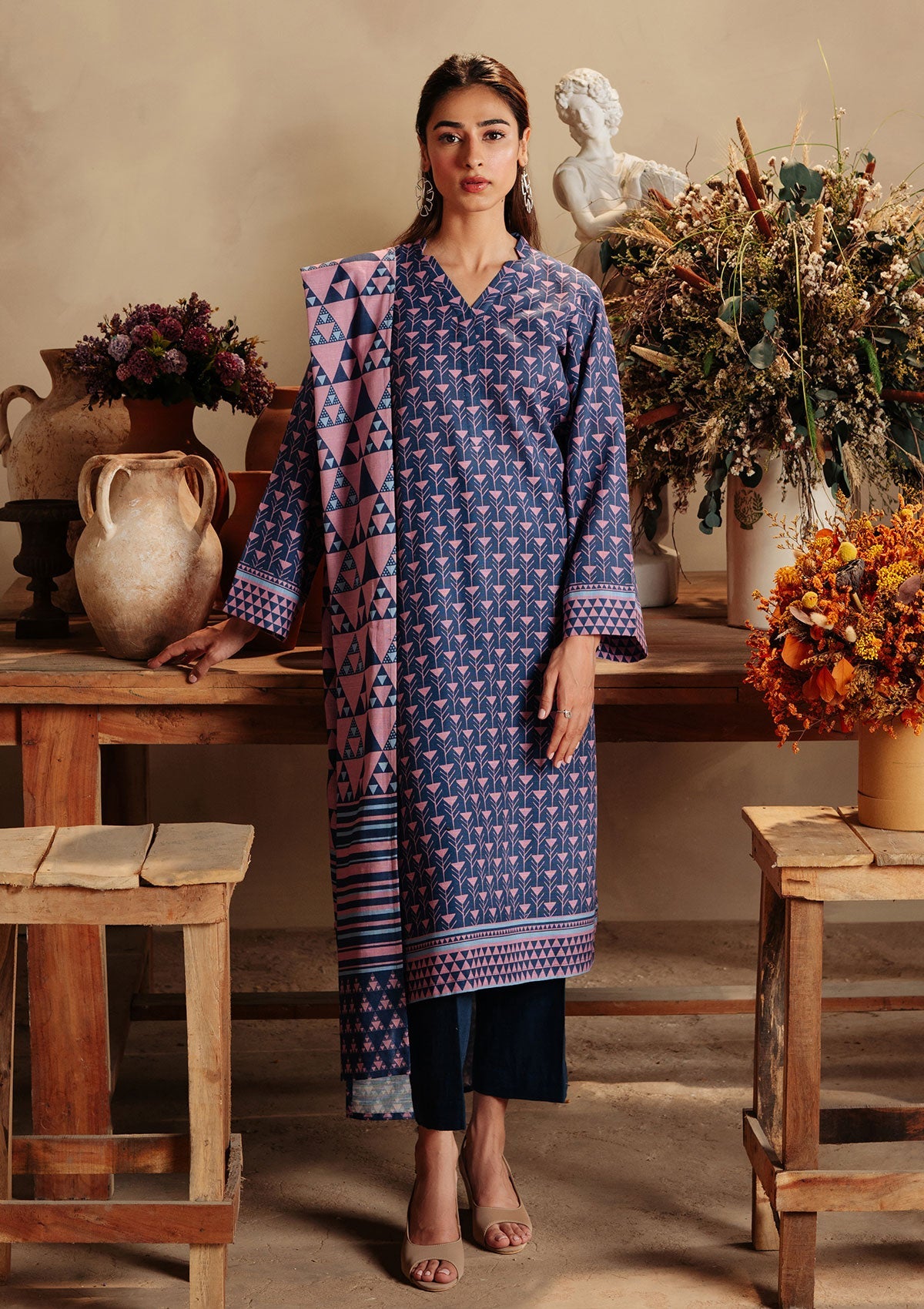 Winter Collection - Sahar - Printed Khaddar - D#04
