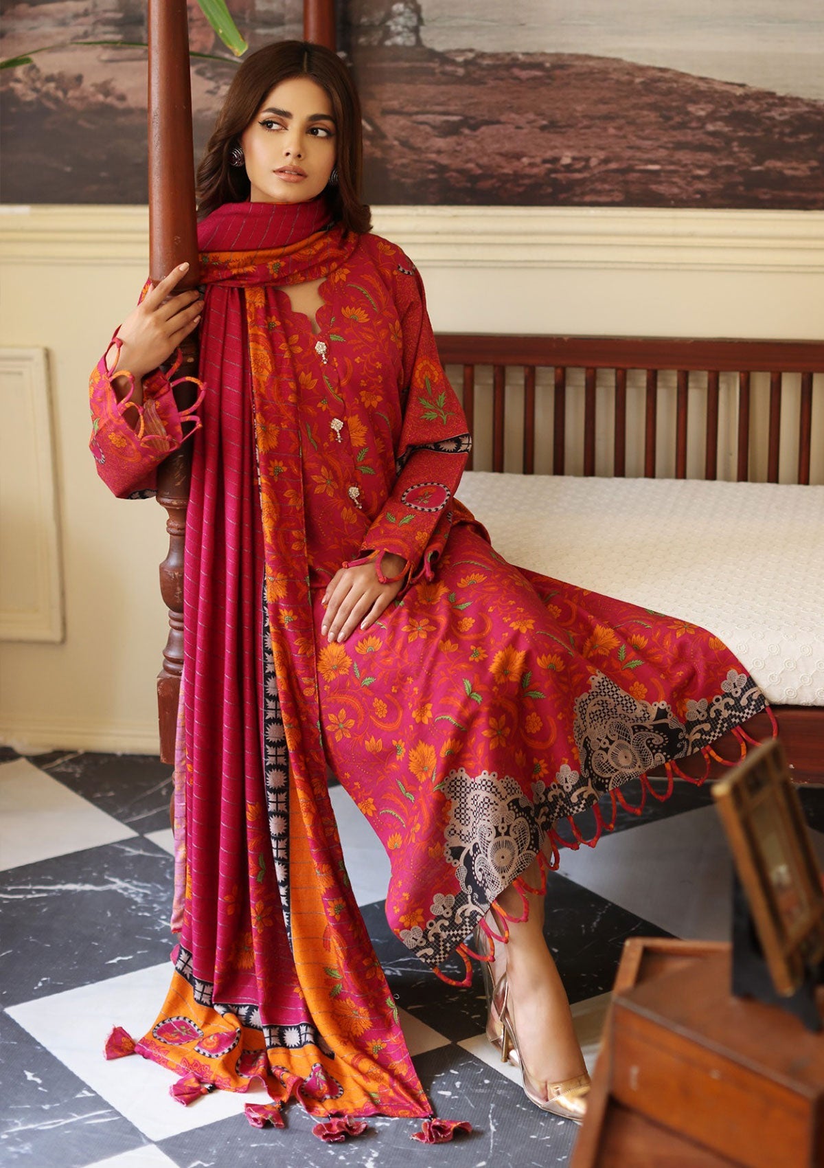 Winter Collection - Charizma - Virsa - CVW#04 - Official Charizma - Agha Fabrics UK