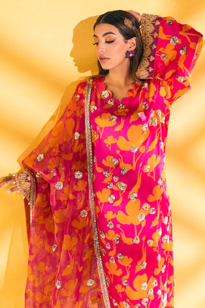 Winter Collection - Nureh - The Silk - S#04 - Official Nureh - Agha Fabrics UK