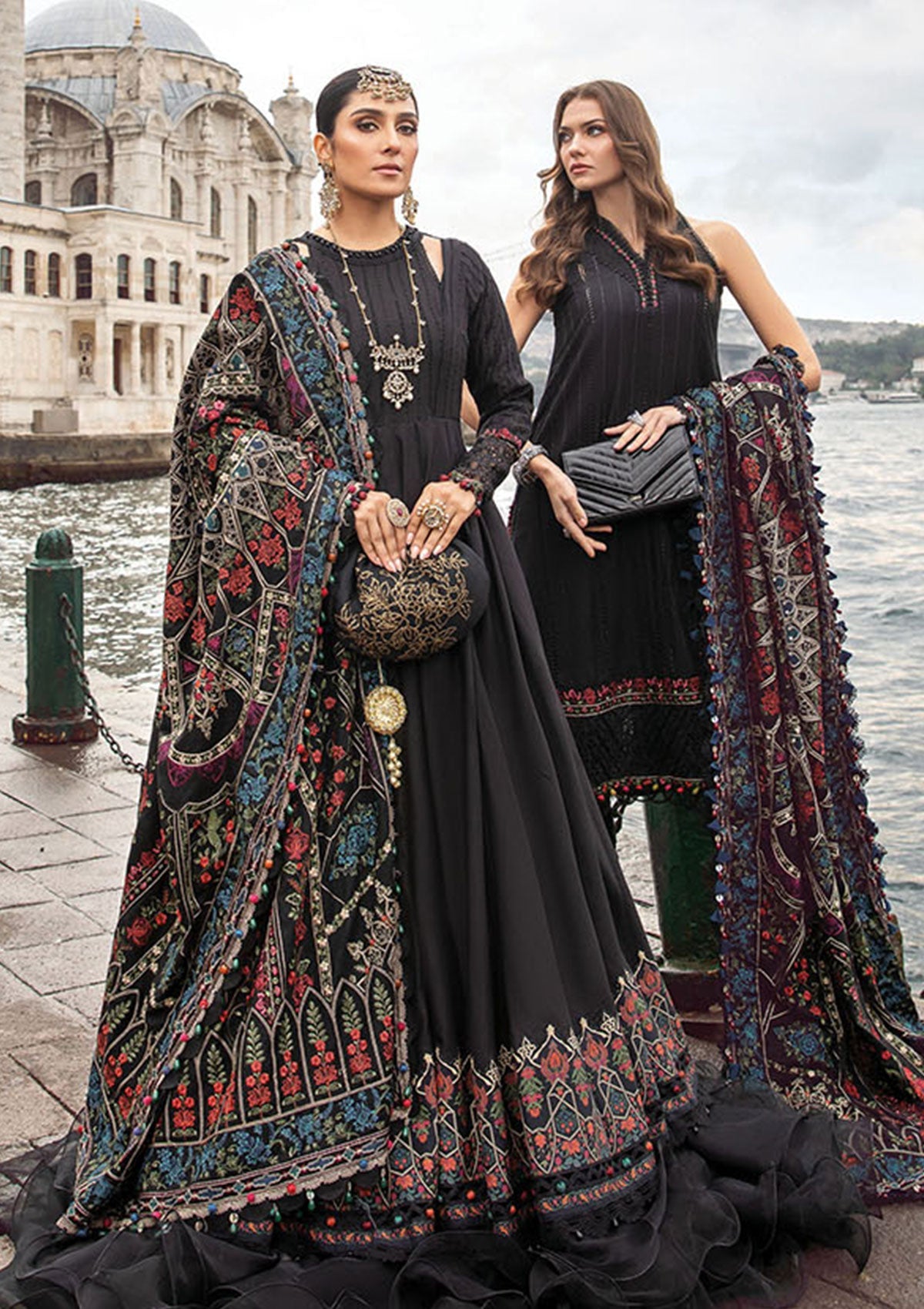 Winter Collection - Maria B - Unstitched - Linen - MBL23#01