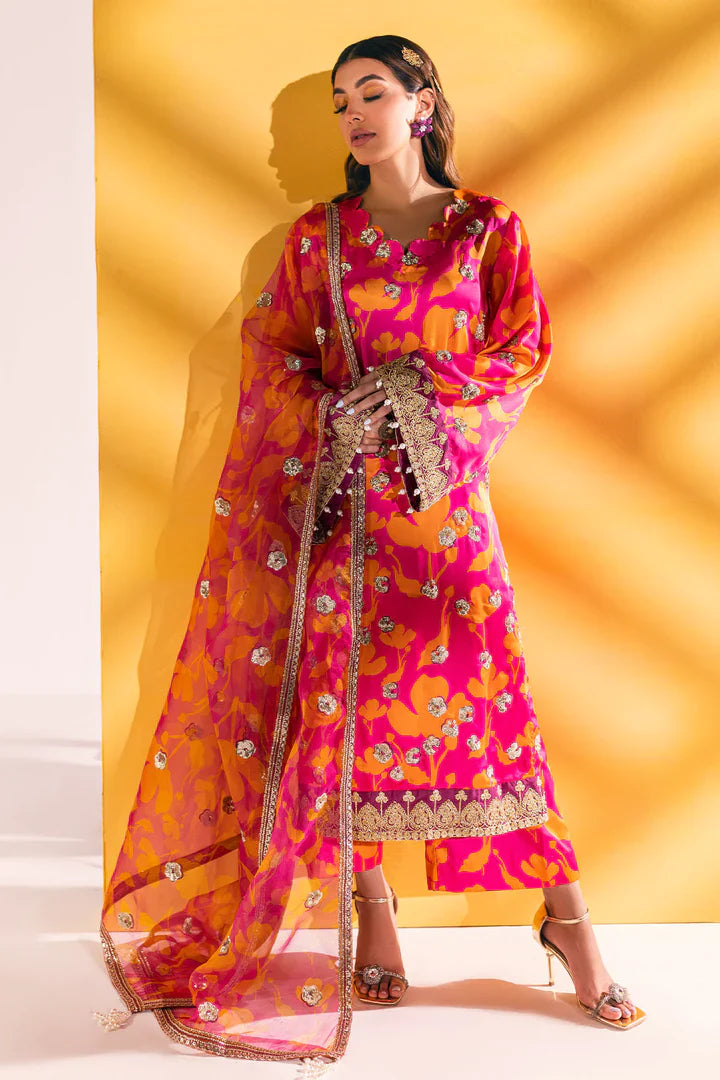 Winter Collection - Nureh - The Silk - S#04 - Official Nureh - Agha Fabrics UK