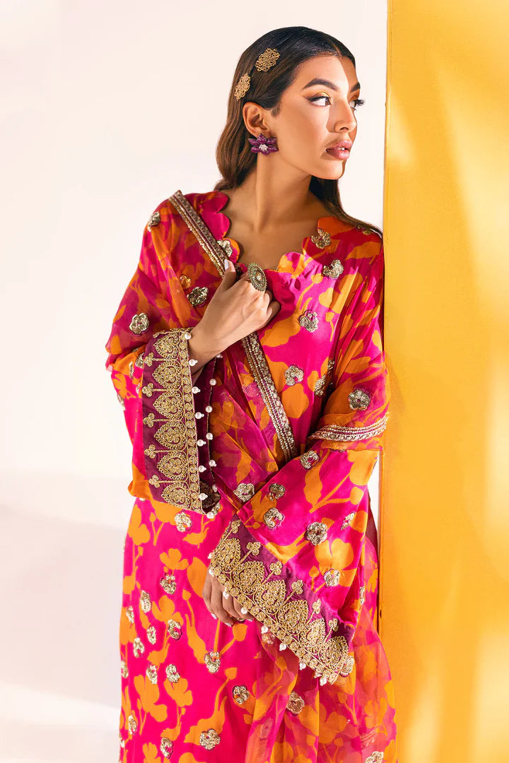 Winter Collection - Nureh - The Silk - S#04 - Official Nureh - Agha Fabrics UK