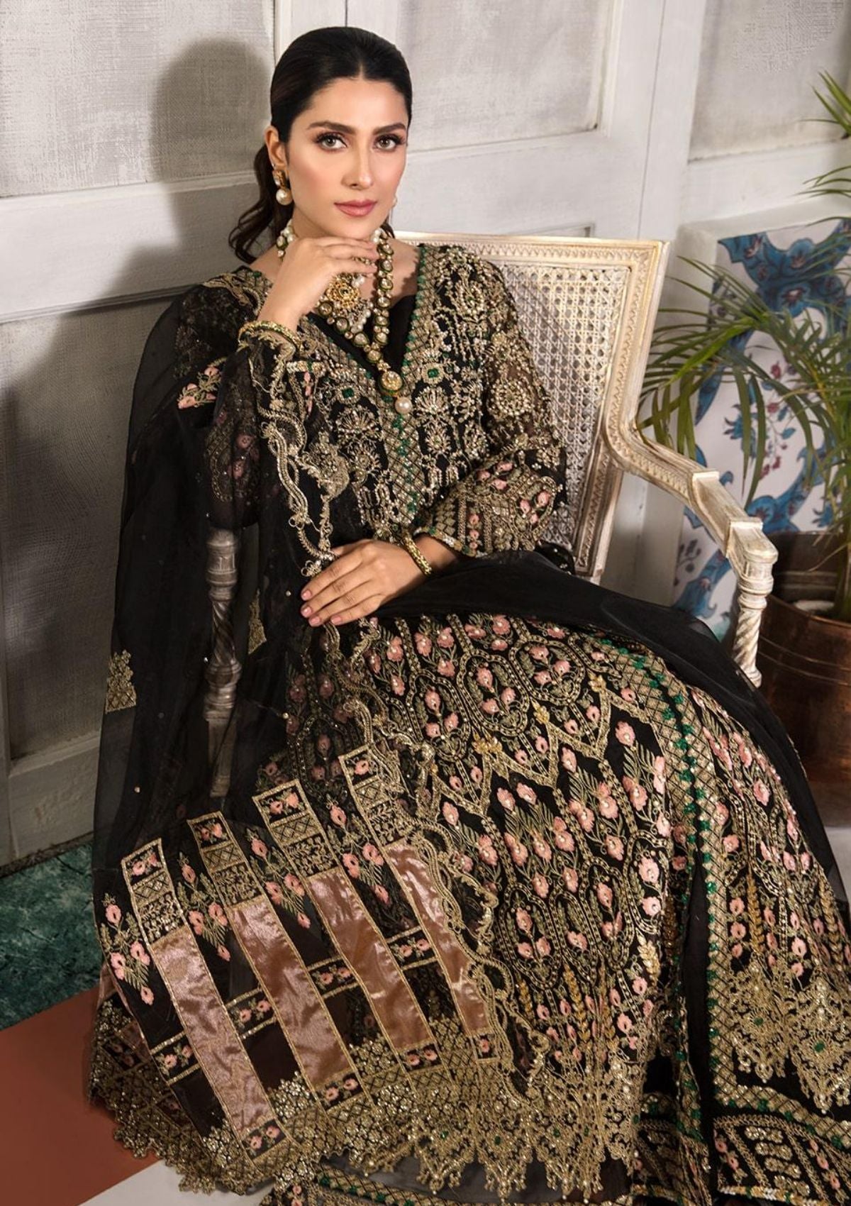 Formal Collection - Kahf - Manara Wedding - D#01 - Elaheh - Official Kahf - Agha Fabrics UK