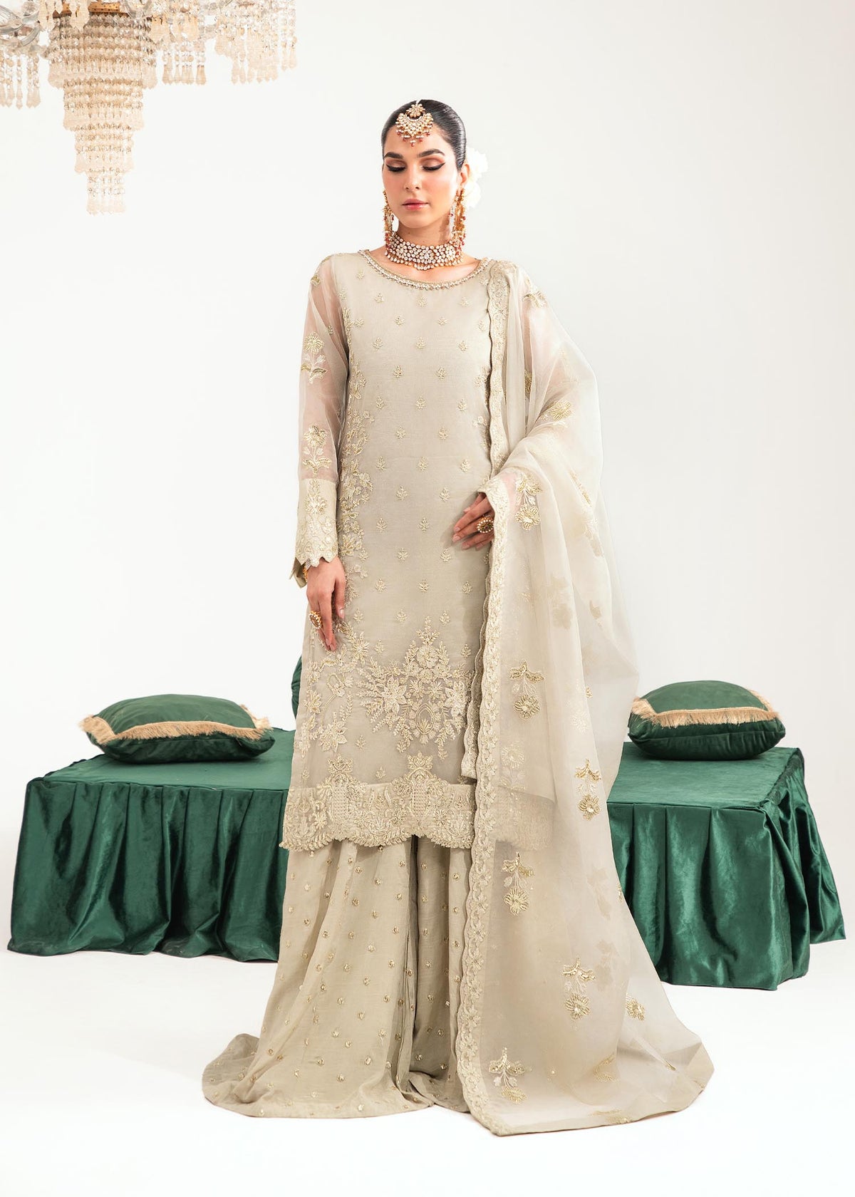 Dastoor | Sajni Luxury Eid Collection 24 | Nahal - Official Dastoor - Agha Fabrics UK