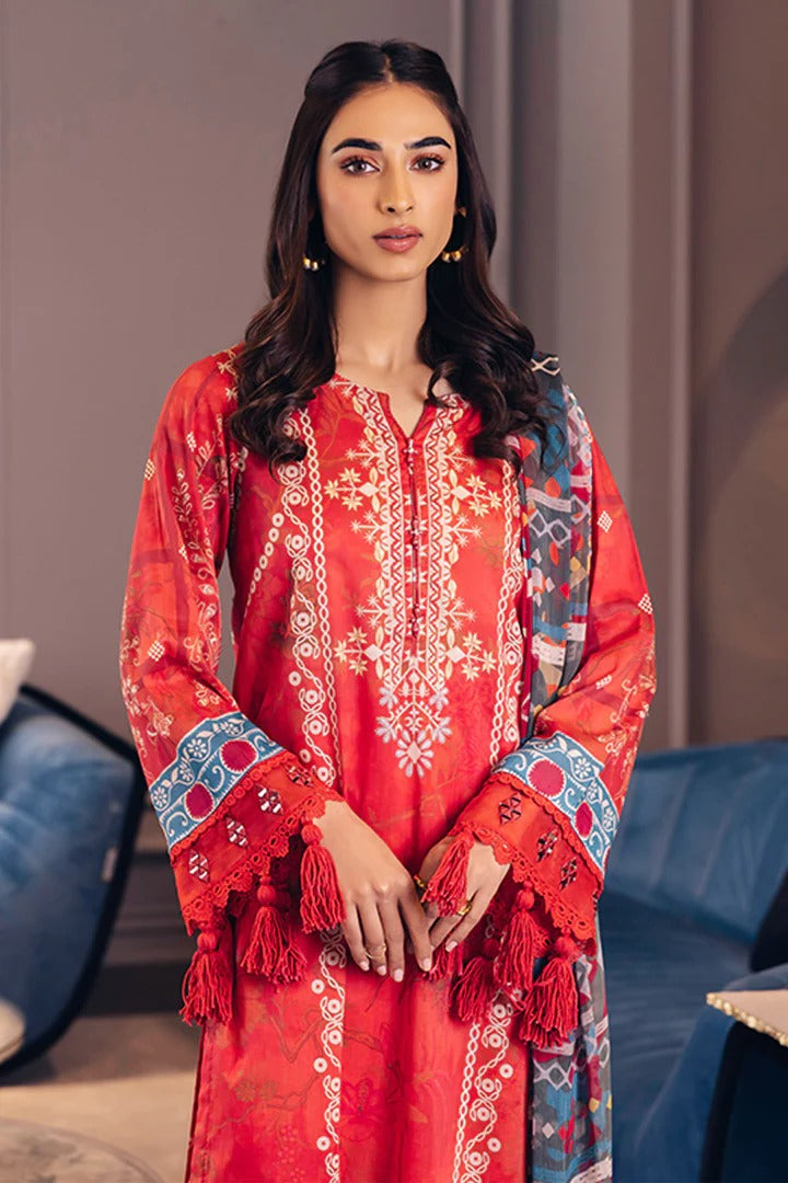 Lawn Collection - Nureh - Signature Prints - SP-40 - Official Nureh - Agha Fabrics UK