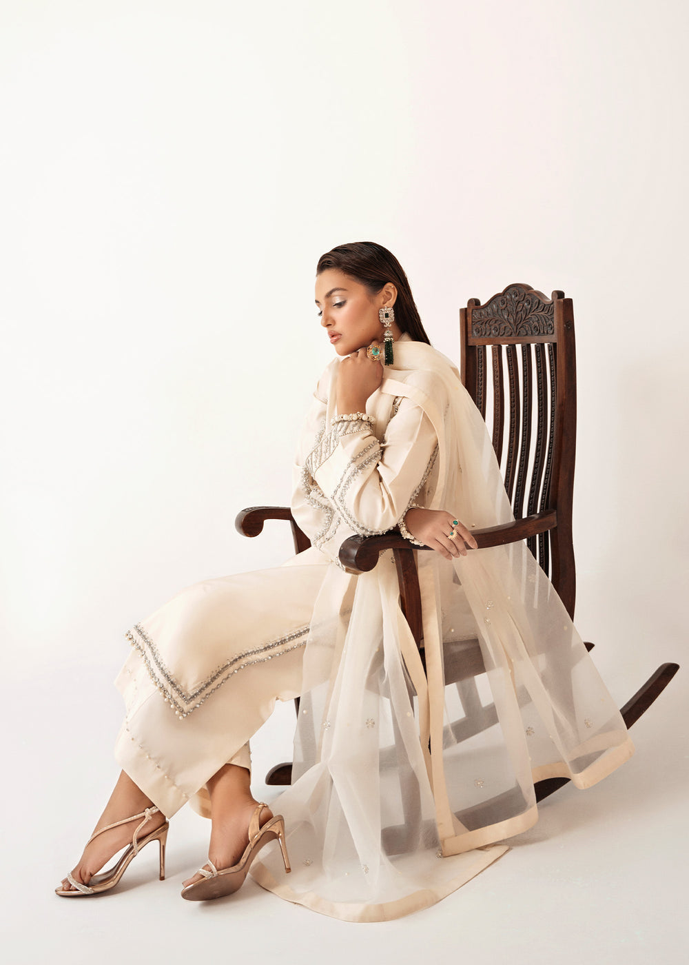 Dastoor | Euphoria Luxury Pret 24 | Pearl - Official Dastoor - Agha Fabrics UK