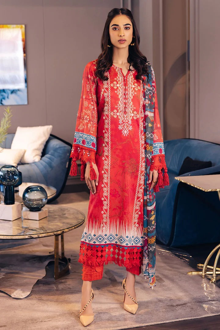 Lawn Collection - Nureh - Signature Prints - SP-40 - Official Nureh - Agha Fabrics UK