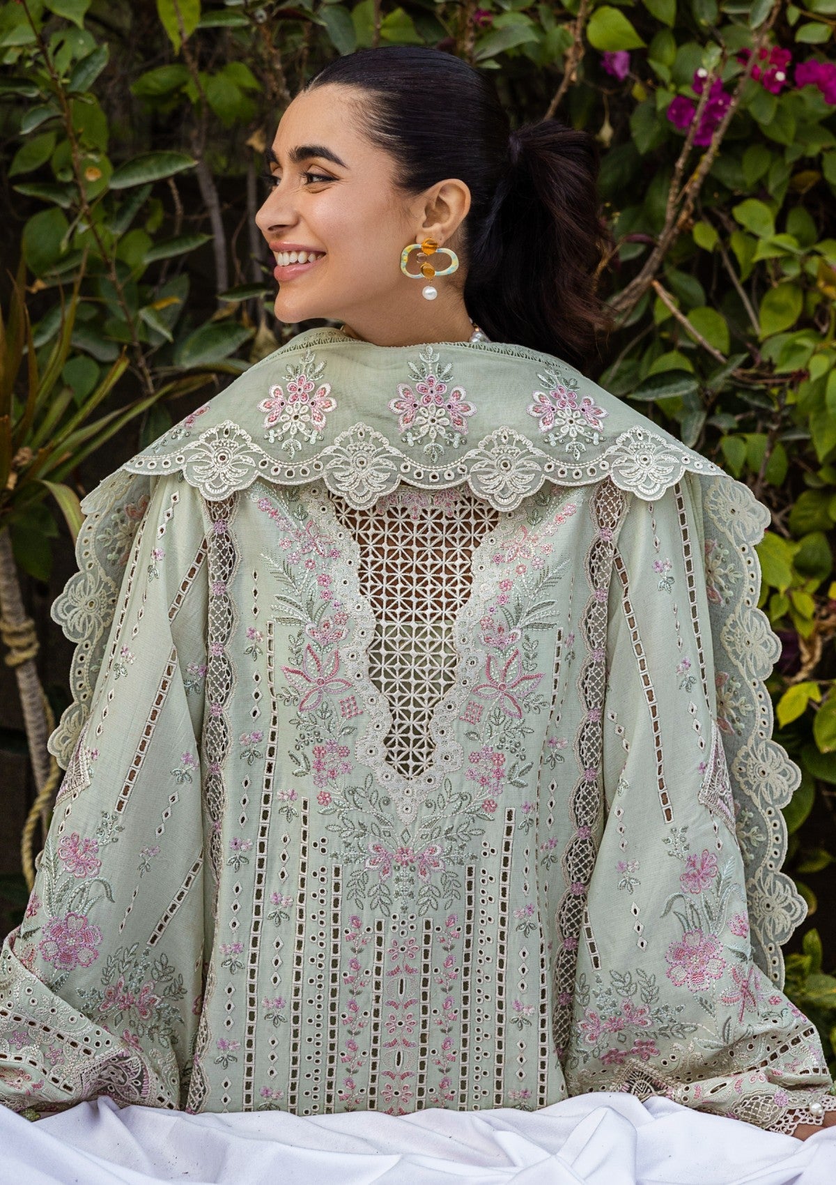 Lawn - Akbar Aslam - Alessandra - D#157 - Marais - Official Akbar Aslam - Agha Fabrics UK