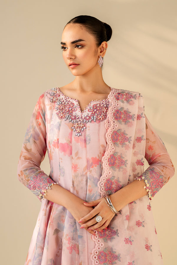 Baroque | Luxury Pret 25 | EMBROIDERED COTTON PATTI PR-1179 - Official Baroque - Agha Fabrics UK