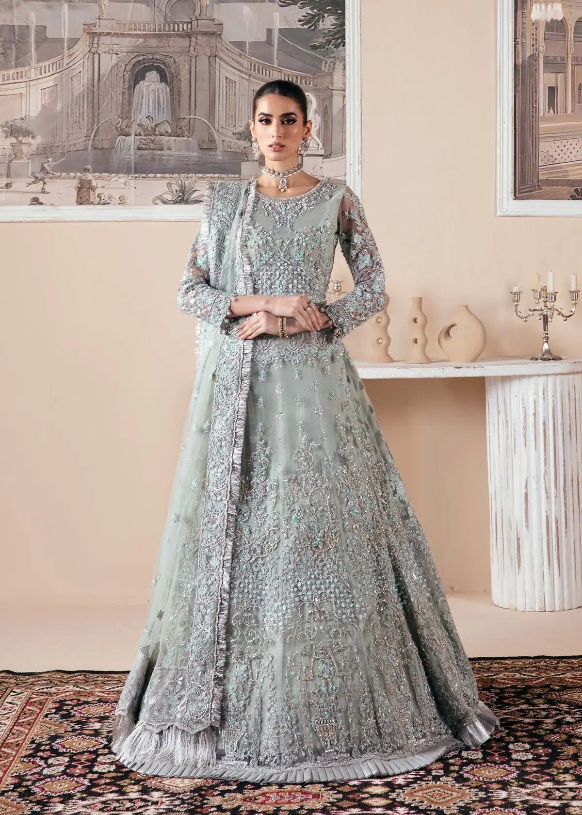 Dastoor | Noor-E-Jahan Wedding Collection'24 | Qamar - Official Dastoor - Agha Fabrics UK