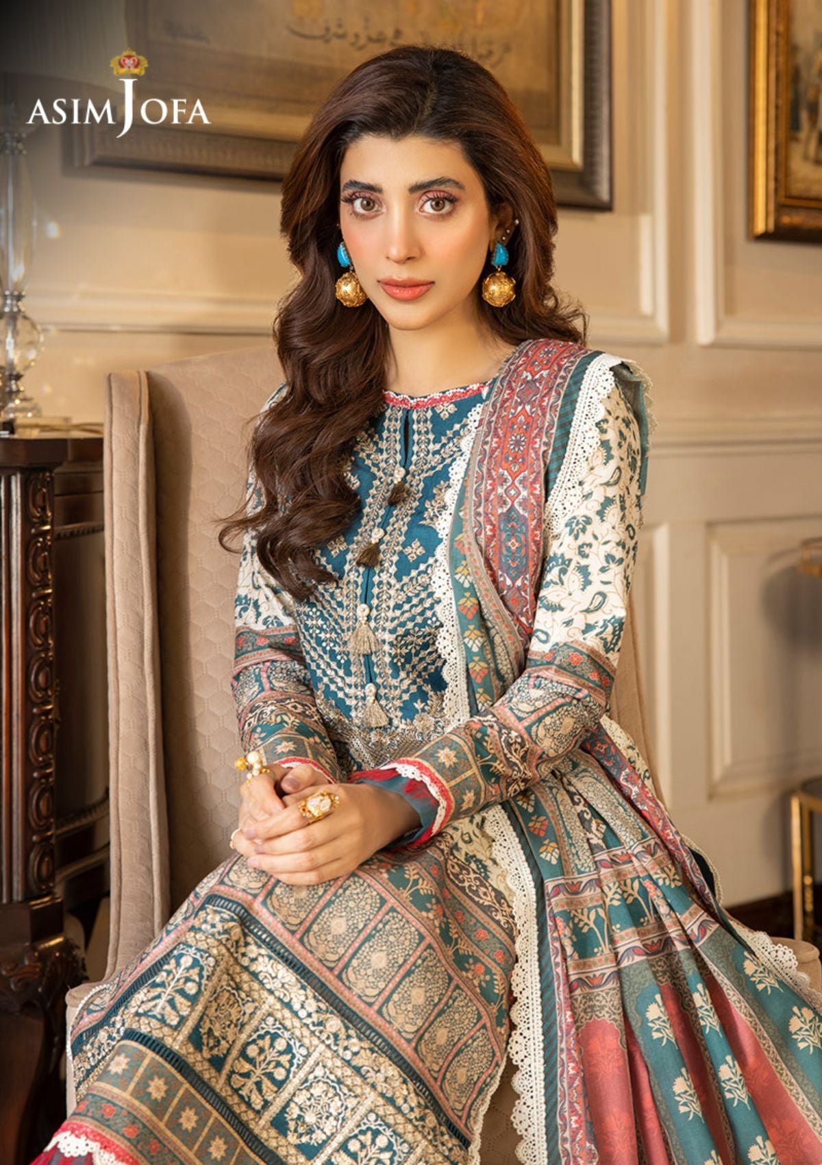 Lawn Collection - Asim Jofa - Rania - Edition Two - AJS#29 - Official Asim Jofa - Agha Fabrics UK