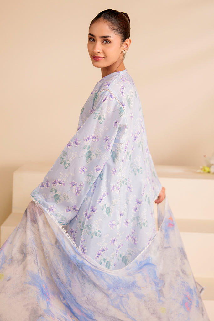 Cross Stitch | Daily Wear | PURPLE HAZE - Official Cross Stitch - Agha Fabrics UK