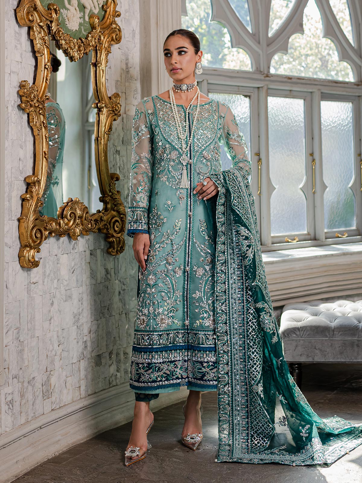 Gulaal | Luxury Pret | MILICA GL-LP-V1-04 - Official Gulaal - Agha Fabrics UK