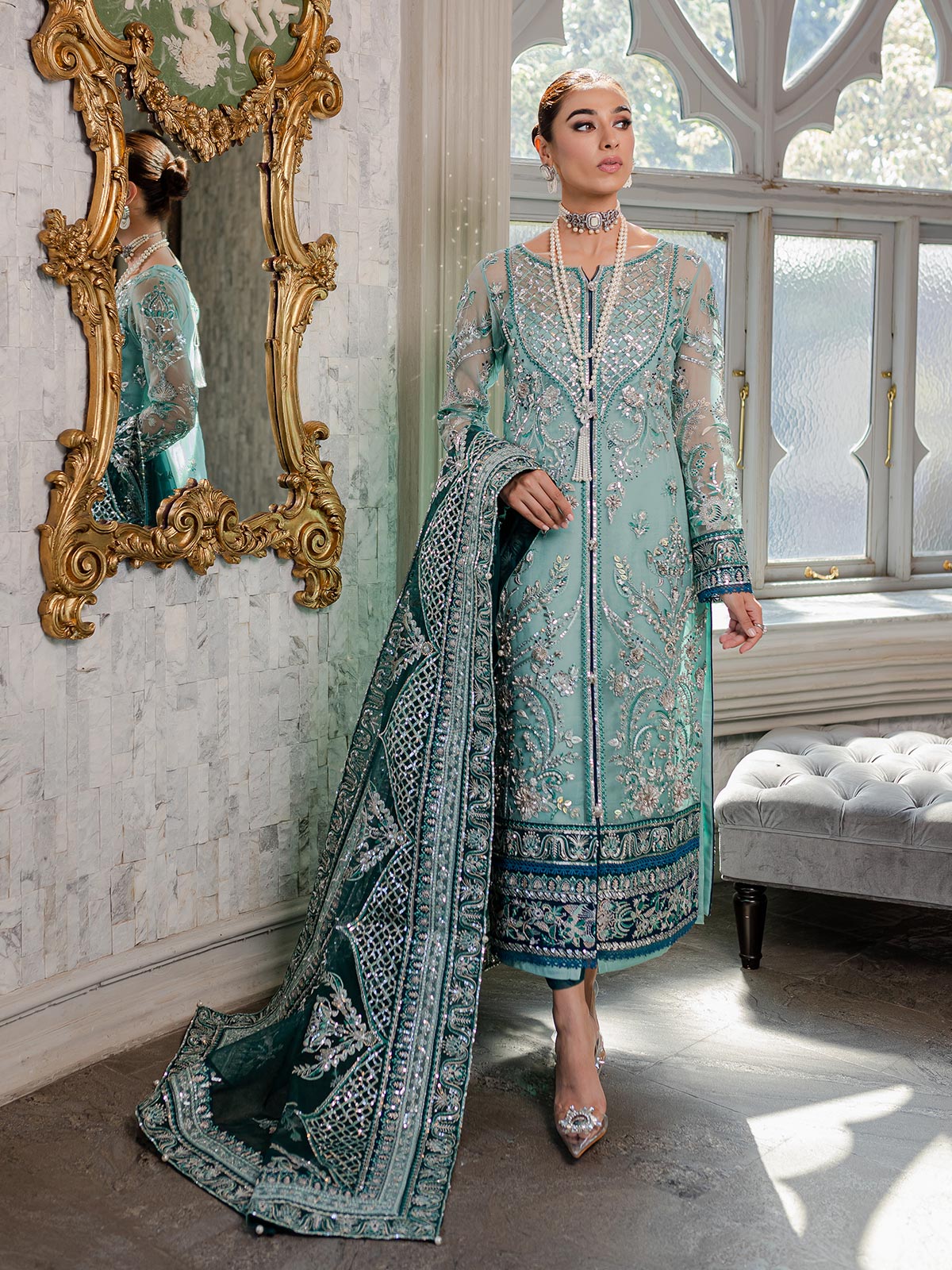 Gulaal | Luxury Pret | MILICA GL-LP-V1-04 - Official Gulaal - Agha Fabrics UK