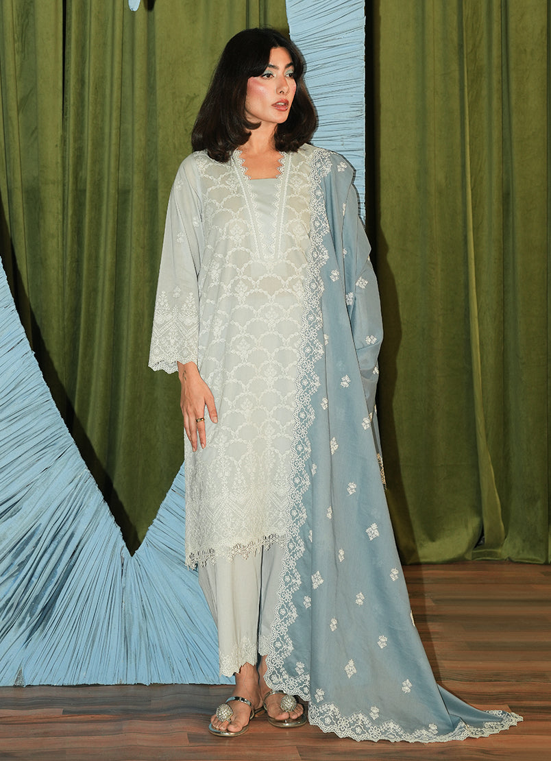 Image | Spring the Tea | A-01 - Official Image - Agha Fabrics UK