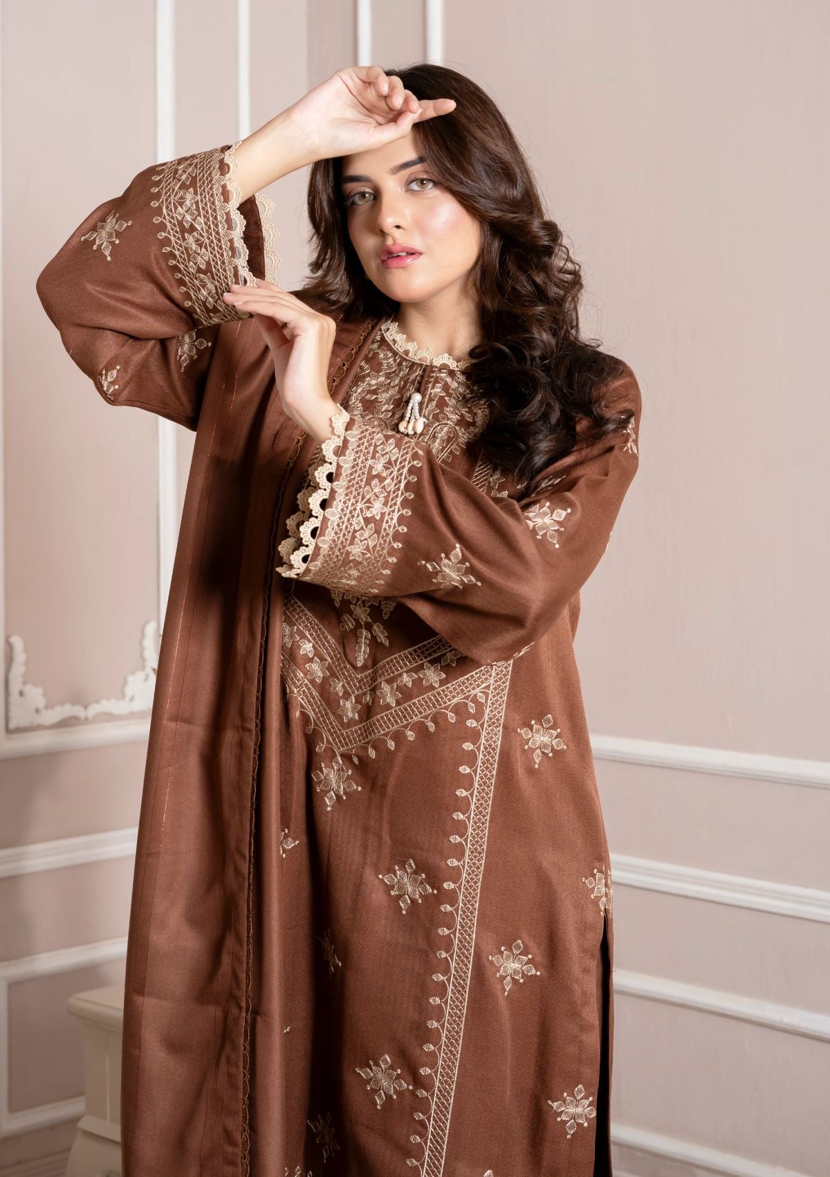 Winter Collection - Keysha - Herringbone Volume 01 - KS-H24-03 - Official Keysha - Agha Fabrics UK