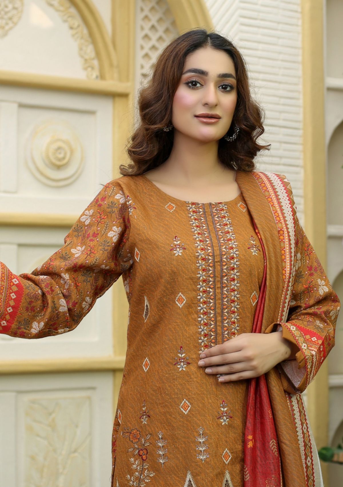 Winter Collection - Bin Rashid - Aina - BA24#09 - Official Bin Rashid - Agha Fabrics UK