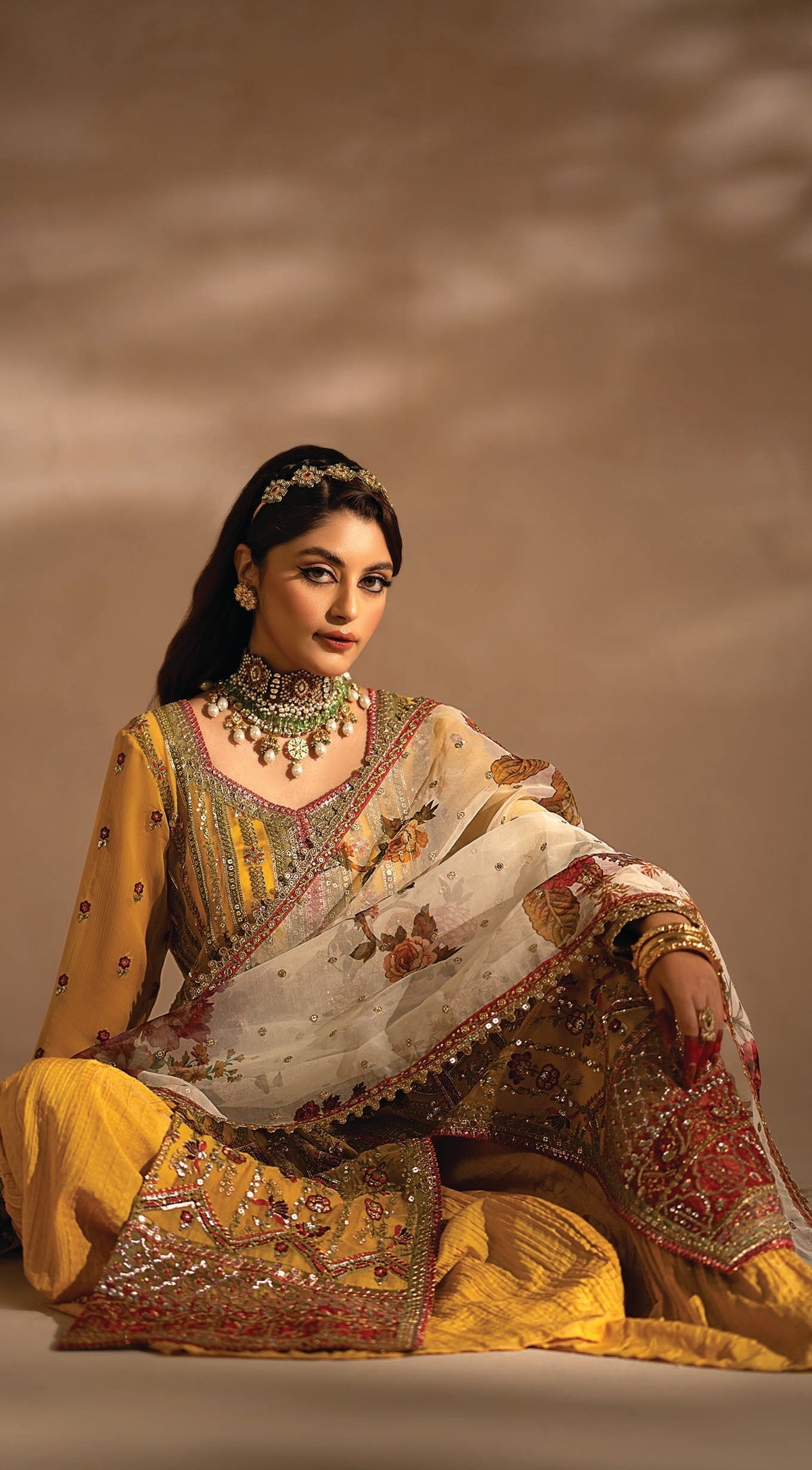 Myeesha | Nayab Formals | Pukhraj