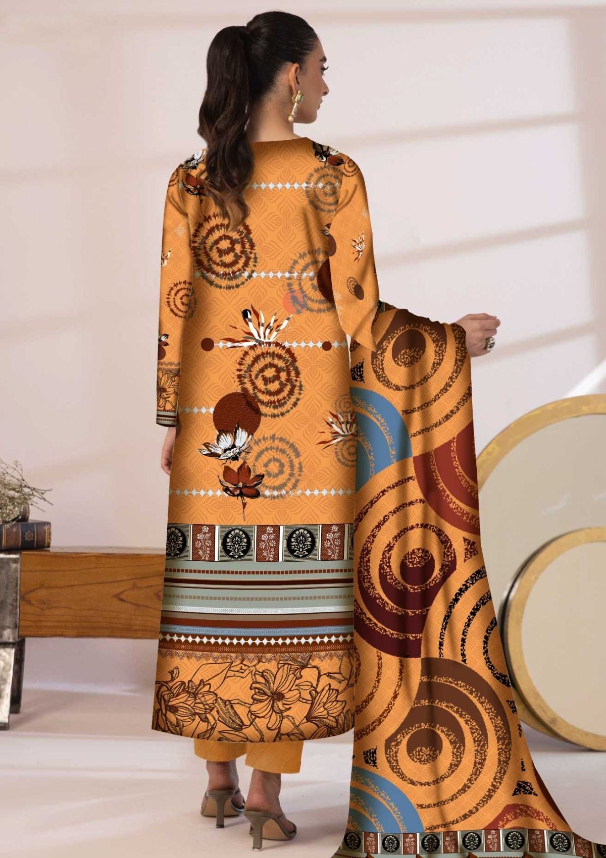 Winter Collection - Art n Style - Monsoon Linen - Volume 2 - A24#01 - Official Art n Style - Agha Fabrics UK