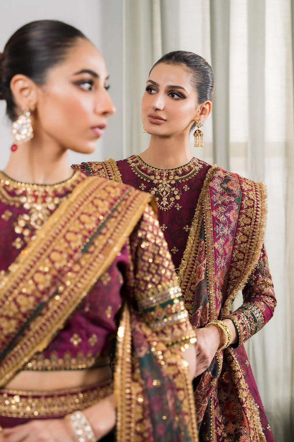 Baroque | Chantelle Embroidered Collection | CH12-03 - Official Baroque - Agha Fabrics UK