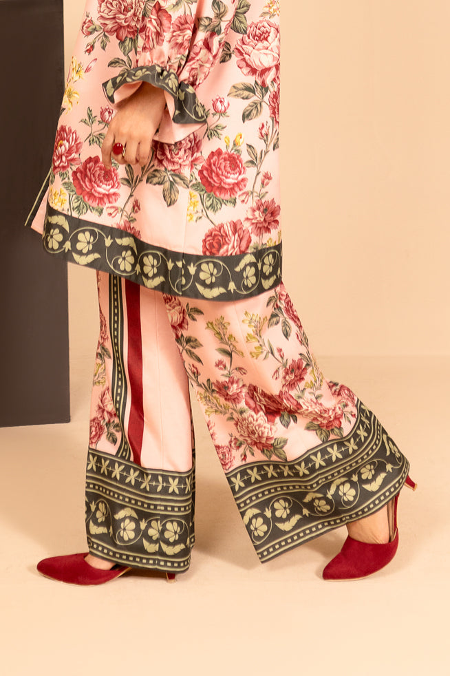 Fozia Khalid | Print Edit | Coral - Official Fozia Khalid - Agha Fabrics UK