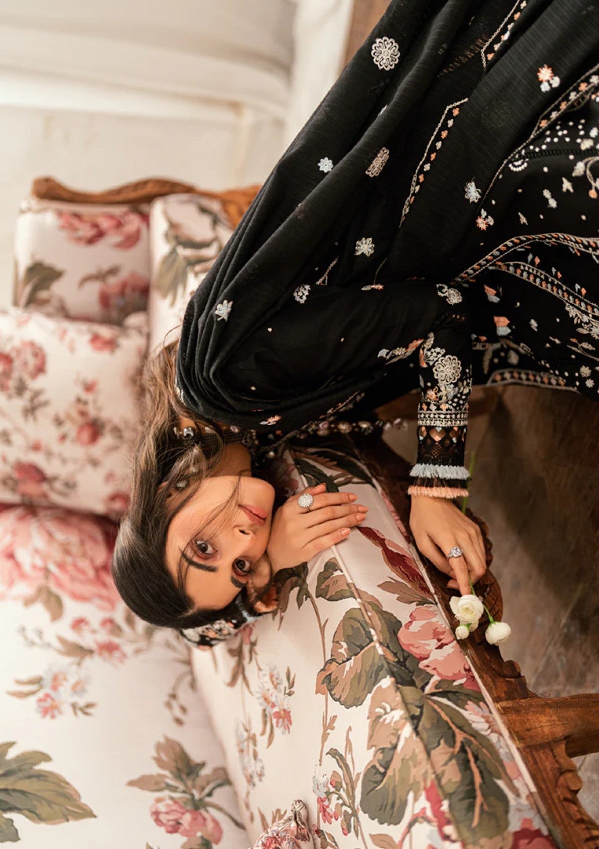 Lawn - Qalamkar - Luxury - Eid Edit 25 - SB#03 - Misha