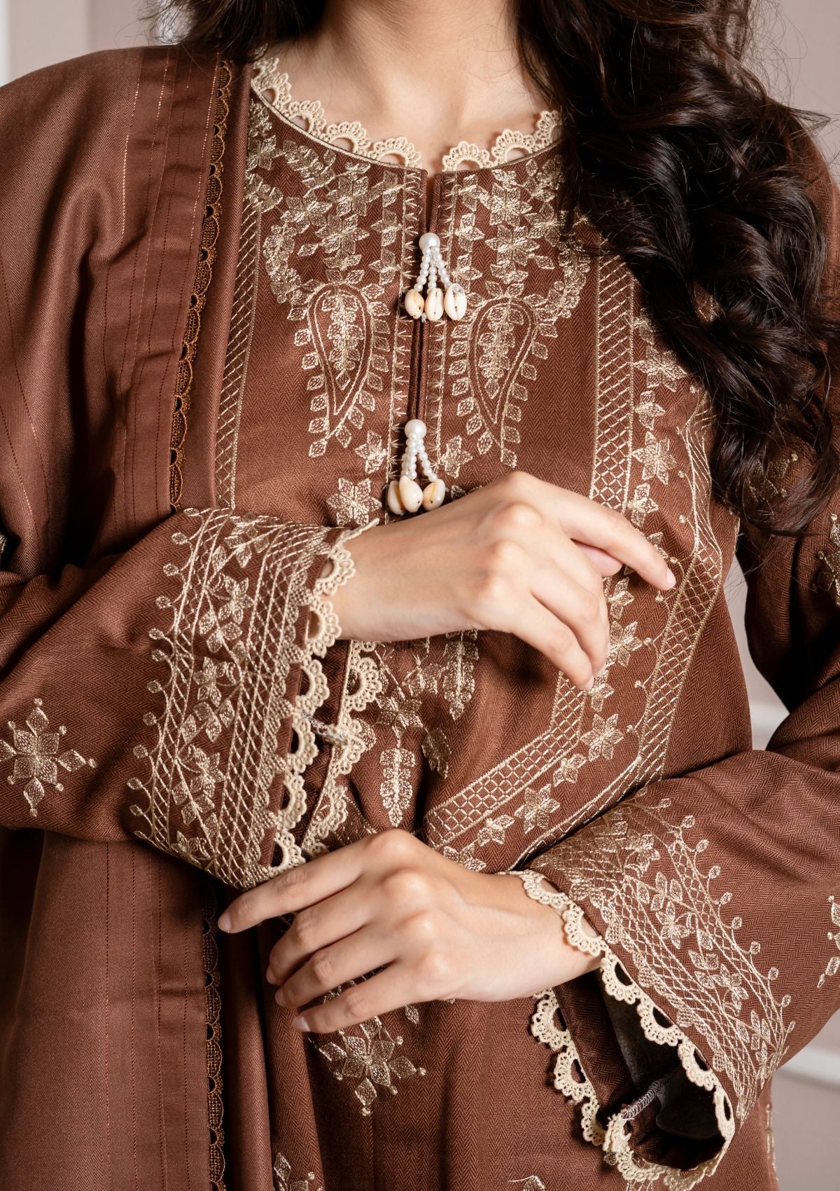 Winter Collection - Keysha - Herringbone Volume 01 - KS-H24-03 - Official Keysha - Agha Fabrics UK