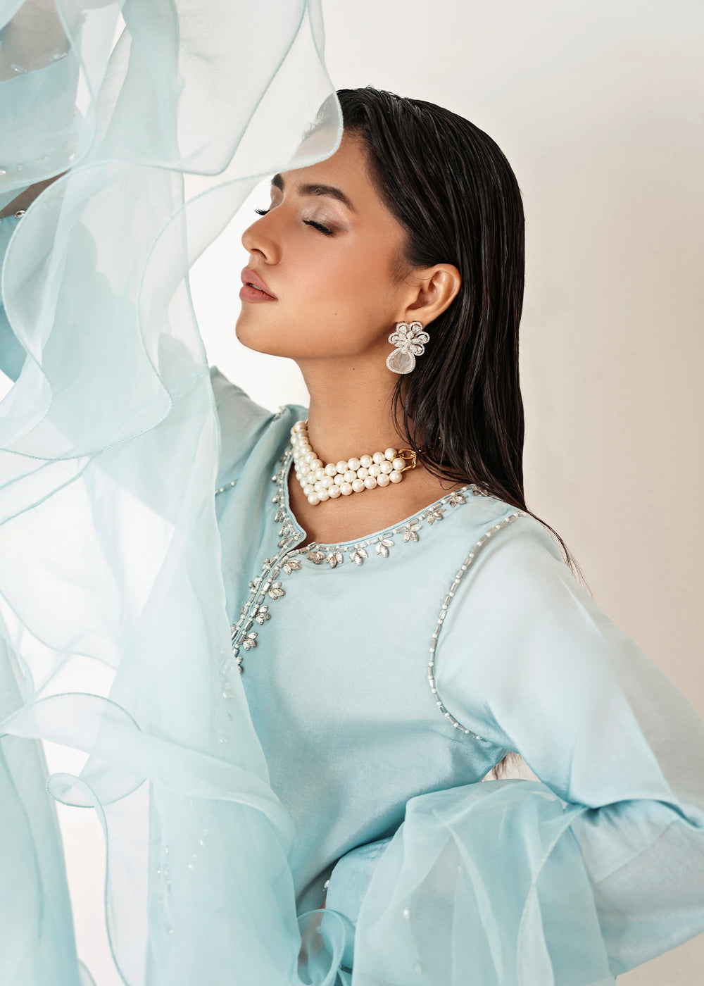 Dastoor | Euphoria Luxury Pret 24 | Misty - Official Dastoor - Agha Fabrics UK