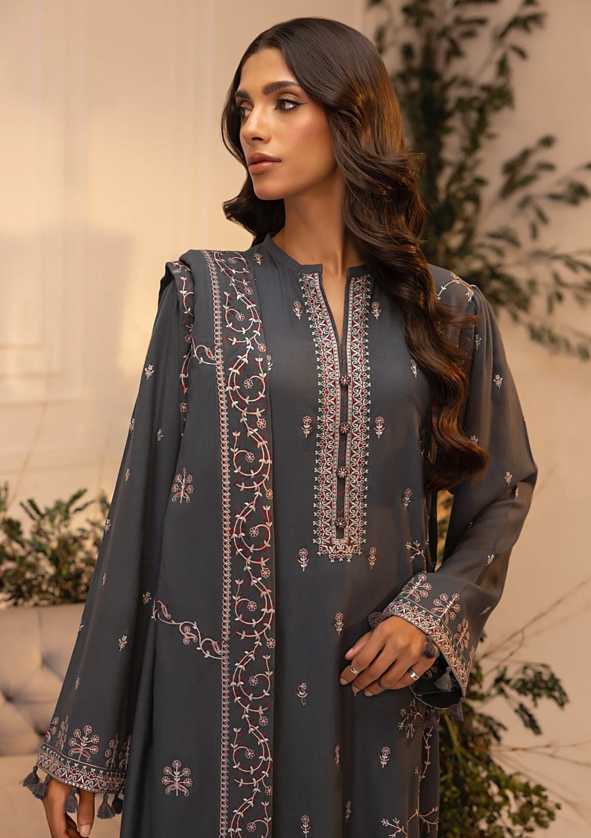 Winter Collection - Lakhany - Cashmi Wool - LCW24#LG-SK-0237 - Official Lakhany - Agha Fabrics UK