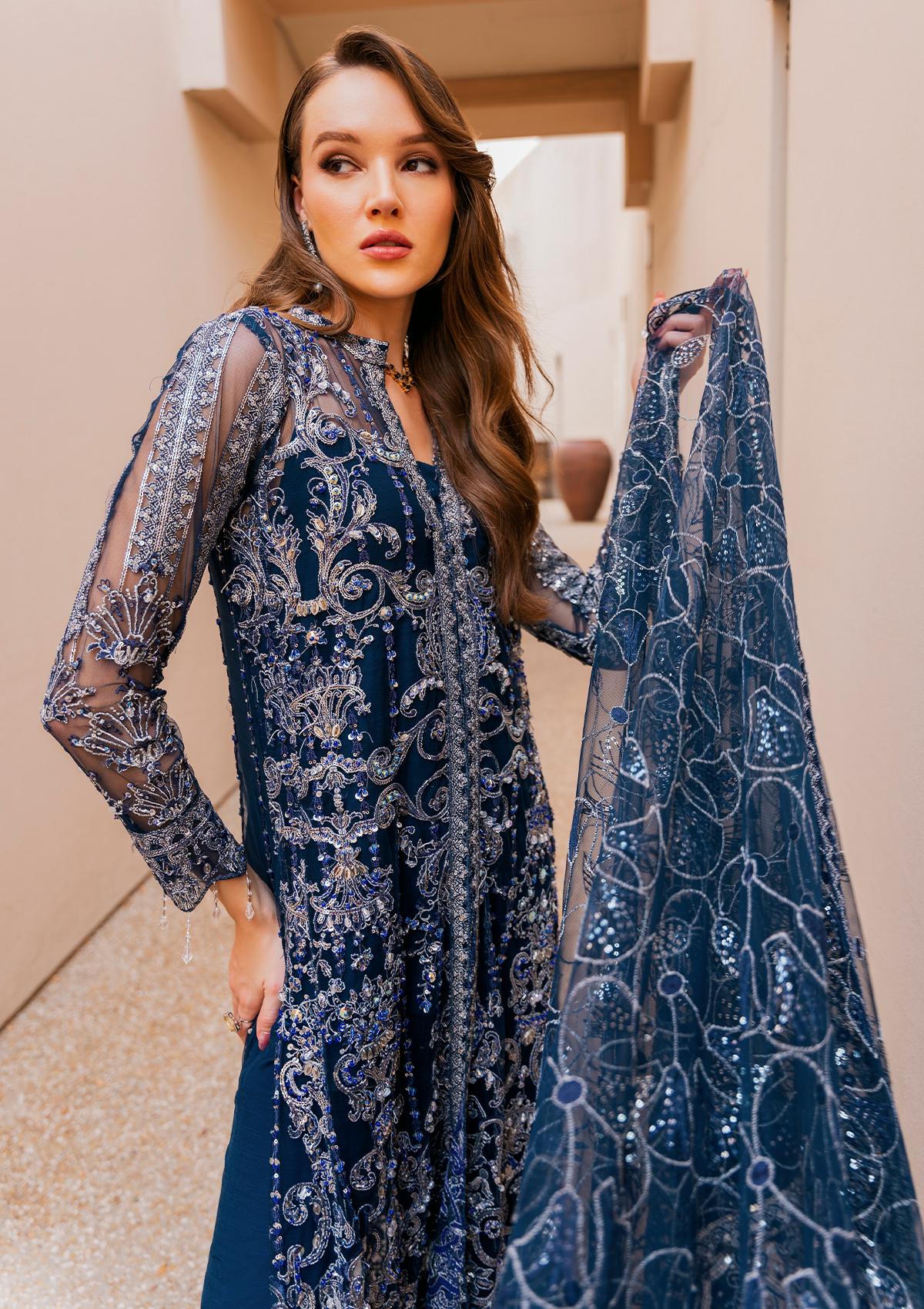 Formal Collection - Elaf - Evara - Wedding - Chapter 2 - EEW#6 - AZALEA - Official Elaf Premium - Agha Fabrics UK