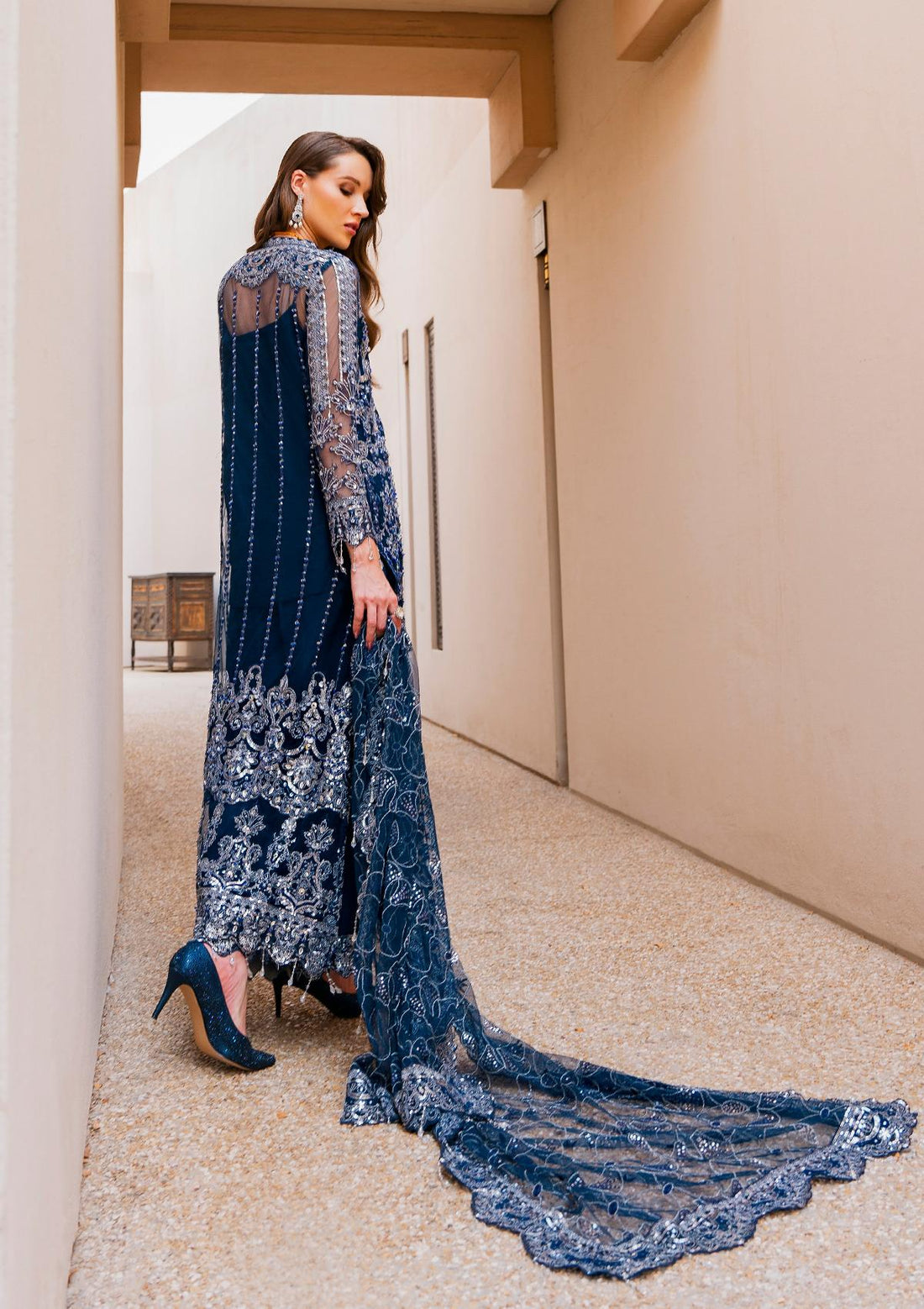 Formal Collection - Elaf - Evara - Wedding - Chapter 2 - EEW#6 - AZALEA - Official Elaf Premium - Agha Fabrics UK