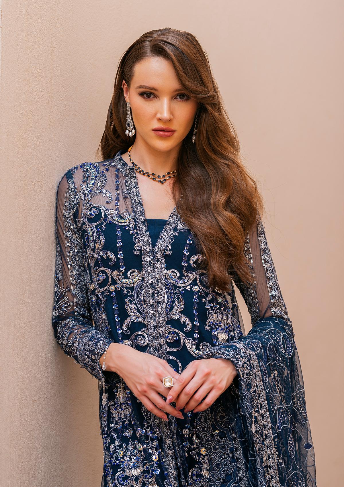 Formal Collection - Elaf - Evara - Wedding - Chapter 2 - EEW#6 - AZALEA - Official Elaf Premium - Agha Fabrics UK