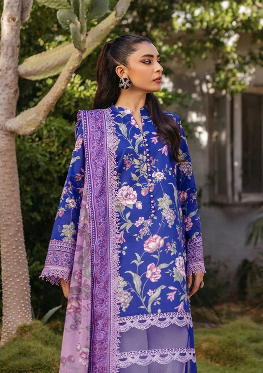 Lawn Collection - Zainab Chottani - Tahra Lawn 24 - ZCT24#1B
