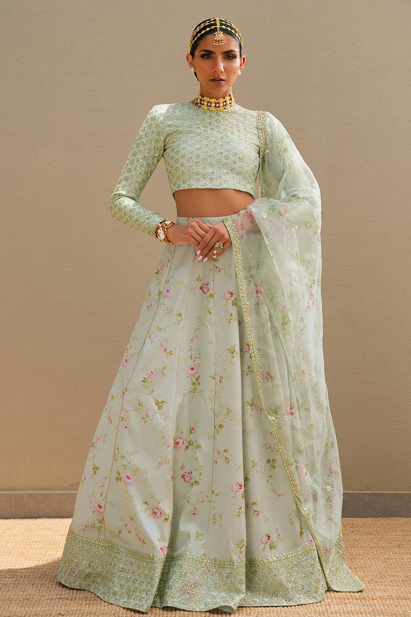 Cross Stitch | Wedding Collection 24 | TRANQUIL HAZE - Official Cross Stitch - Agha Fabrics UK