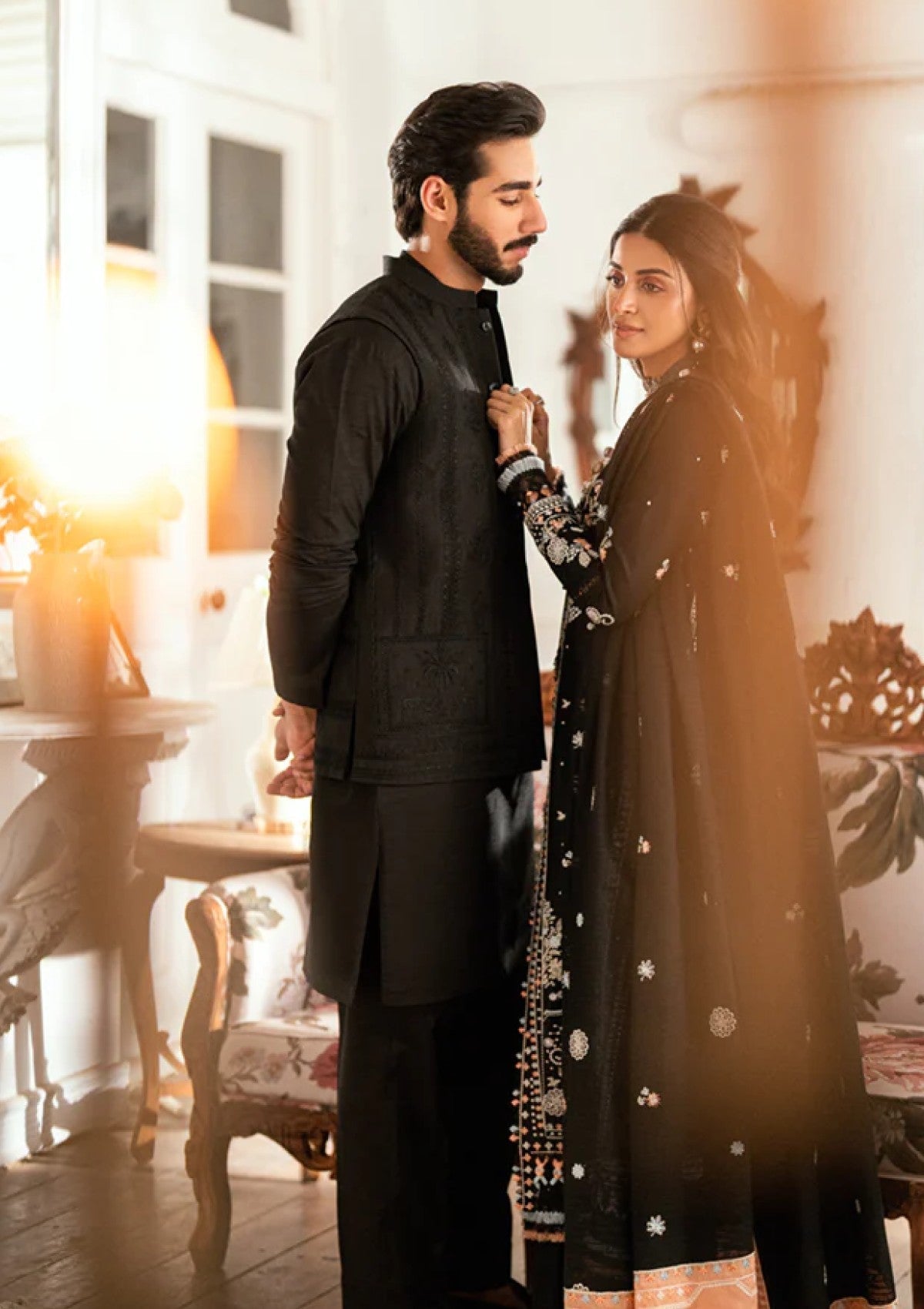 Lawn - Qalamkar - Luxury - Eid Edit 25 - SB#03 - Misha