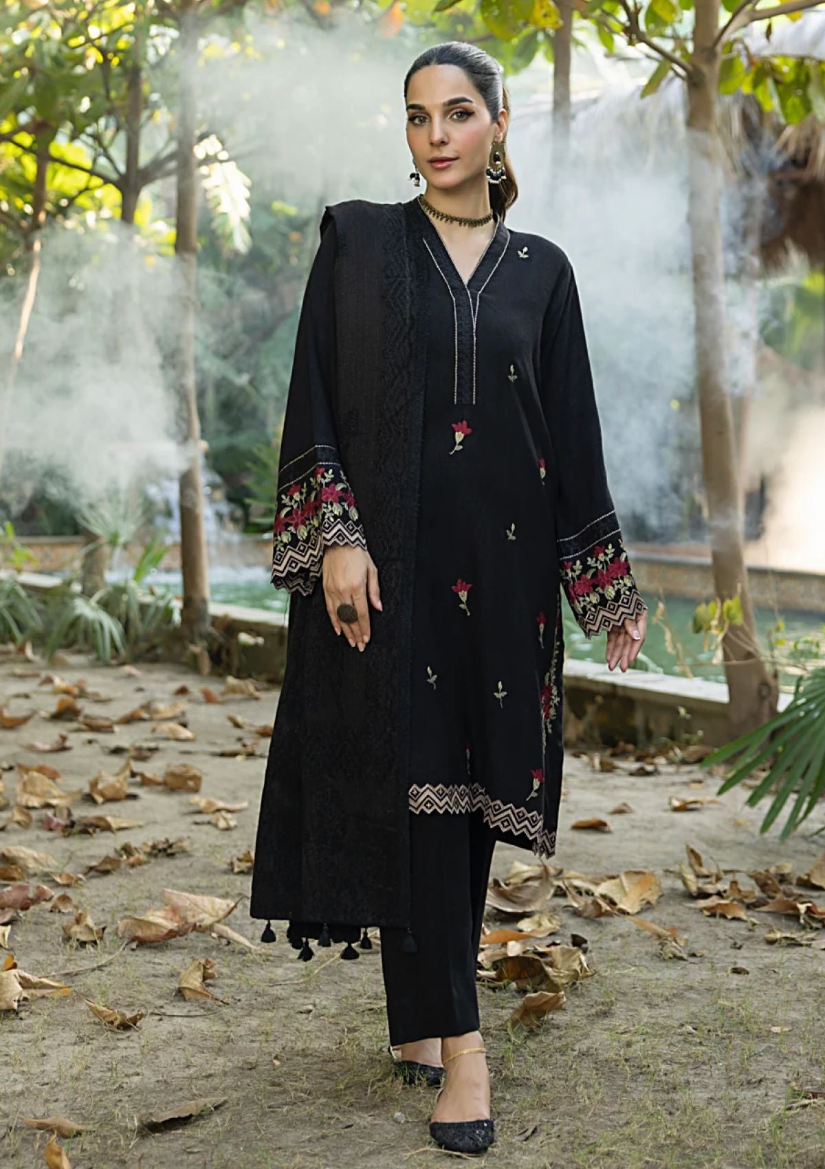 Winter Collection - Lakhany - Luxury Winter 24 - LG-UB-0111 - Official Lakhany - Agha Fabrics UK