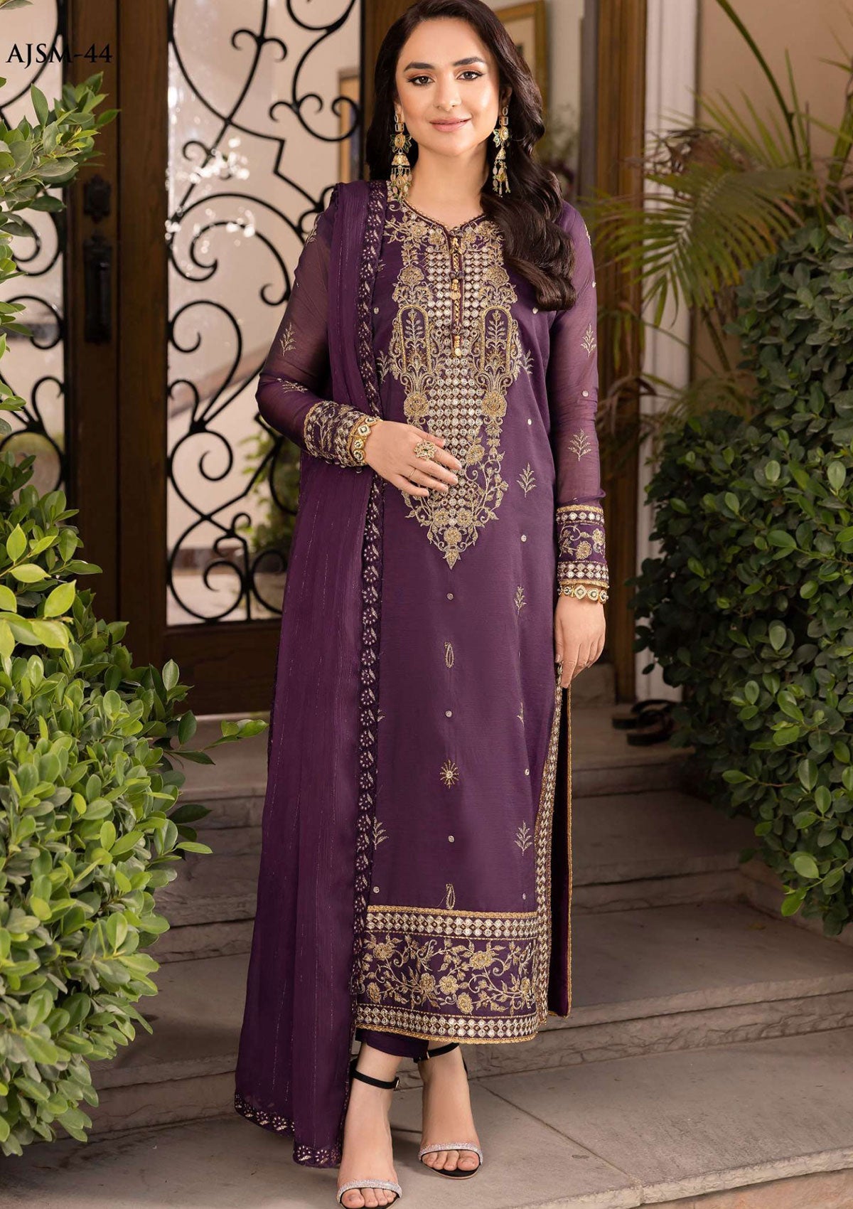 Summer Collection - Asim Jofa - Meerub - AJSM#44 - Official Asim Jofa - Agha Fabrics UK