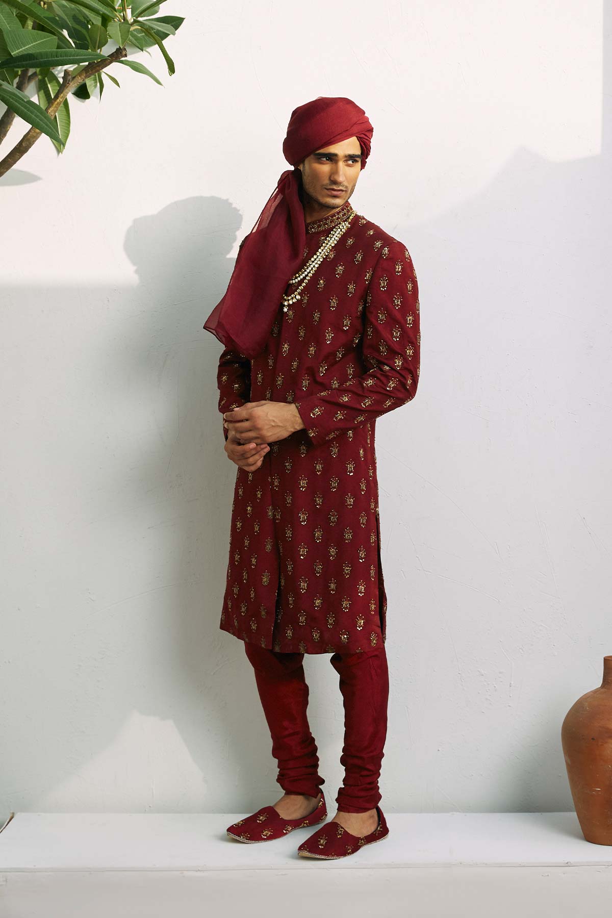 Pakistani Menswear | Mina Kashif | Bairam - Official Agha Fabrics - Agha Fabrics UK