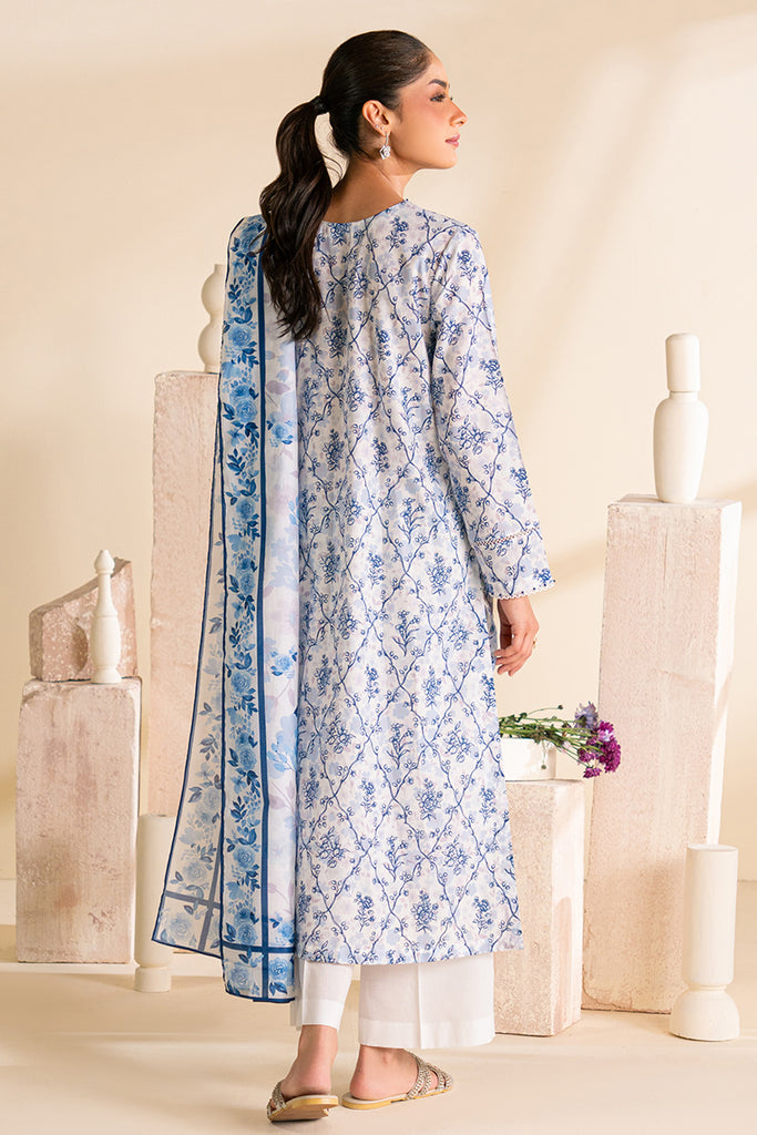 Cross Stitch | Daily Wear | AZURE ASH - Official Cross Stitch - Agha Fabrics UK