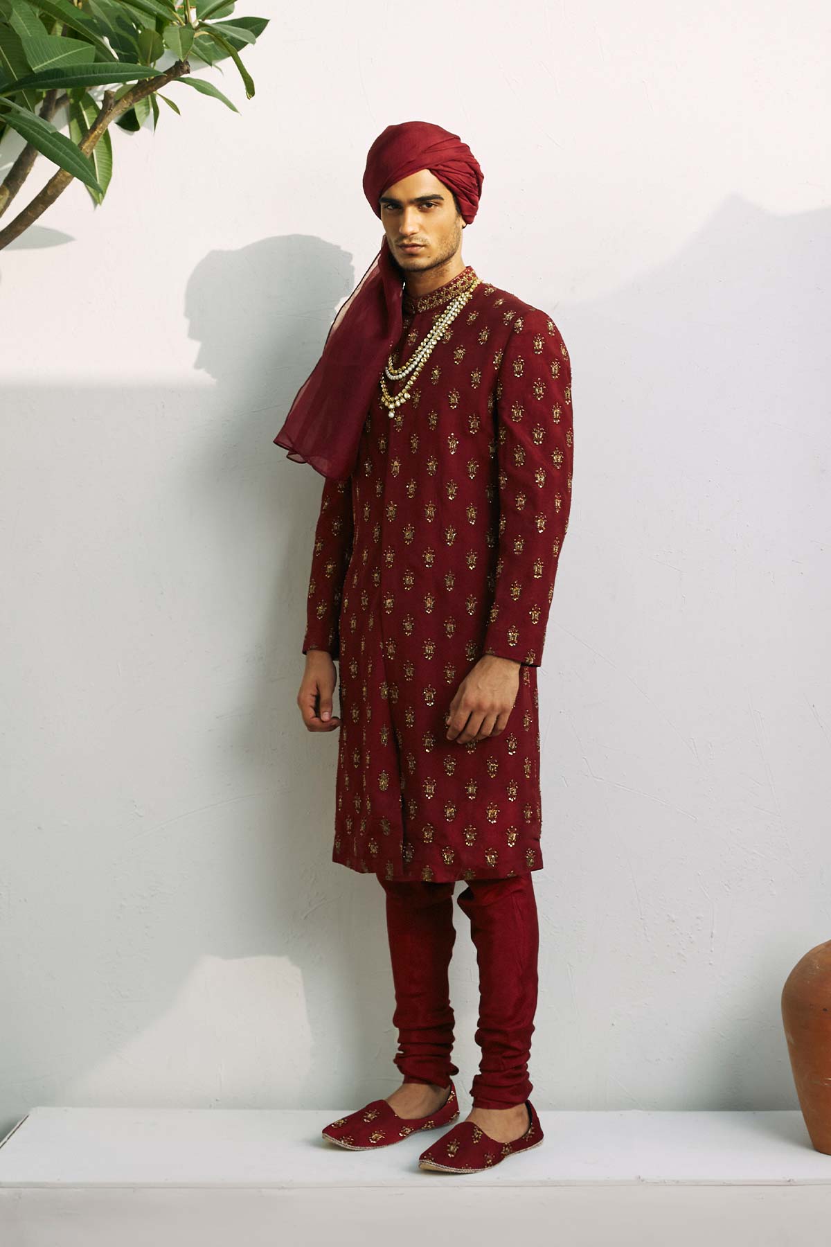 Pakistani Menswear | Mina Kashif | Bairam - Official Agha Fabrics - Agha Fabrics UK