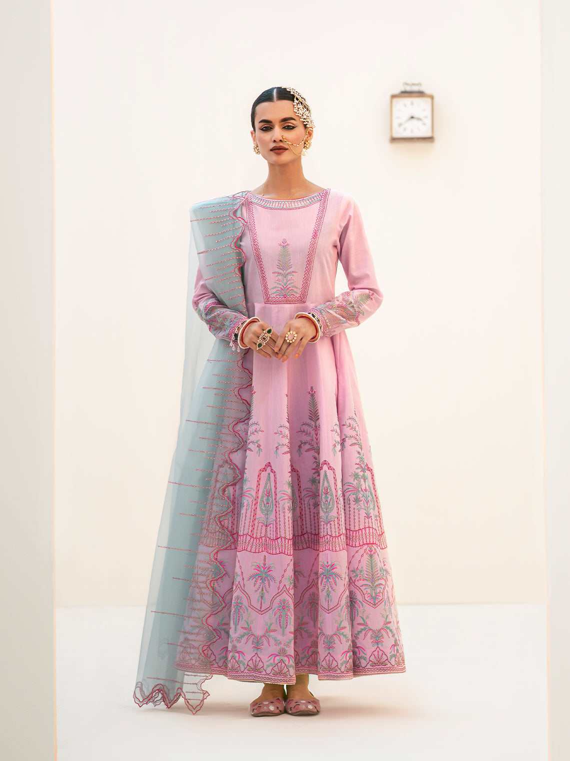 Fozia Khalid | Eid Edit 24 | Cranberry Pink
