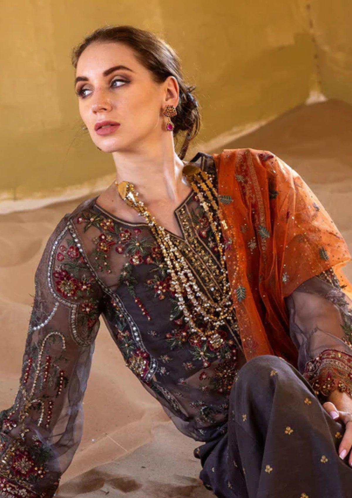 Formals - Kara - Luxe Volume II - 07 Mocha Melody - Official Kara - Agha Fabrics UK