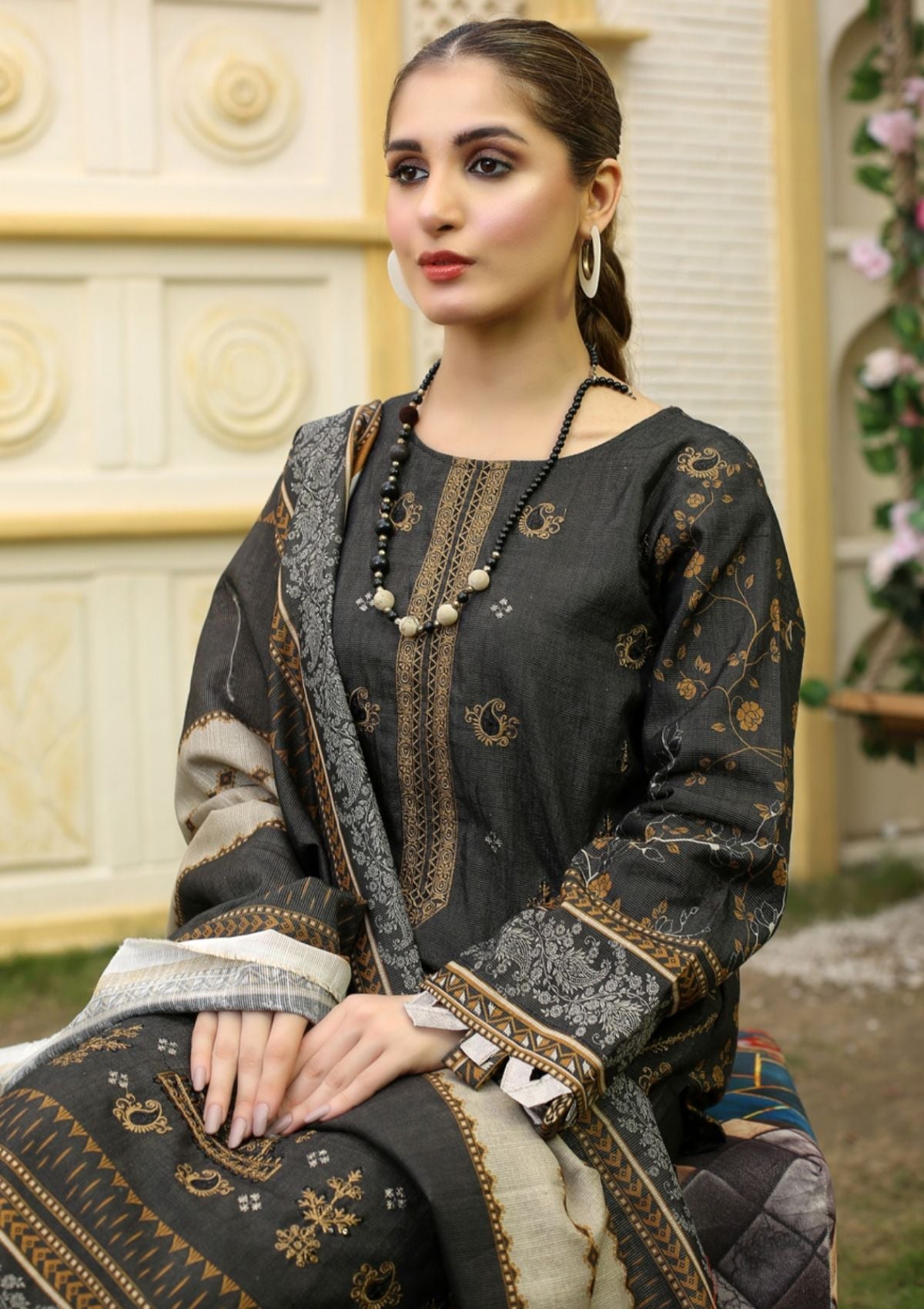 Winter Collection - Bin Rashid - Aina - BA24#07 - Official Bin Rashid - Agha Fabrics UK